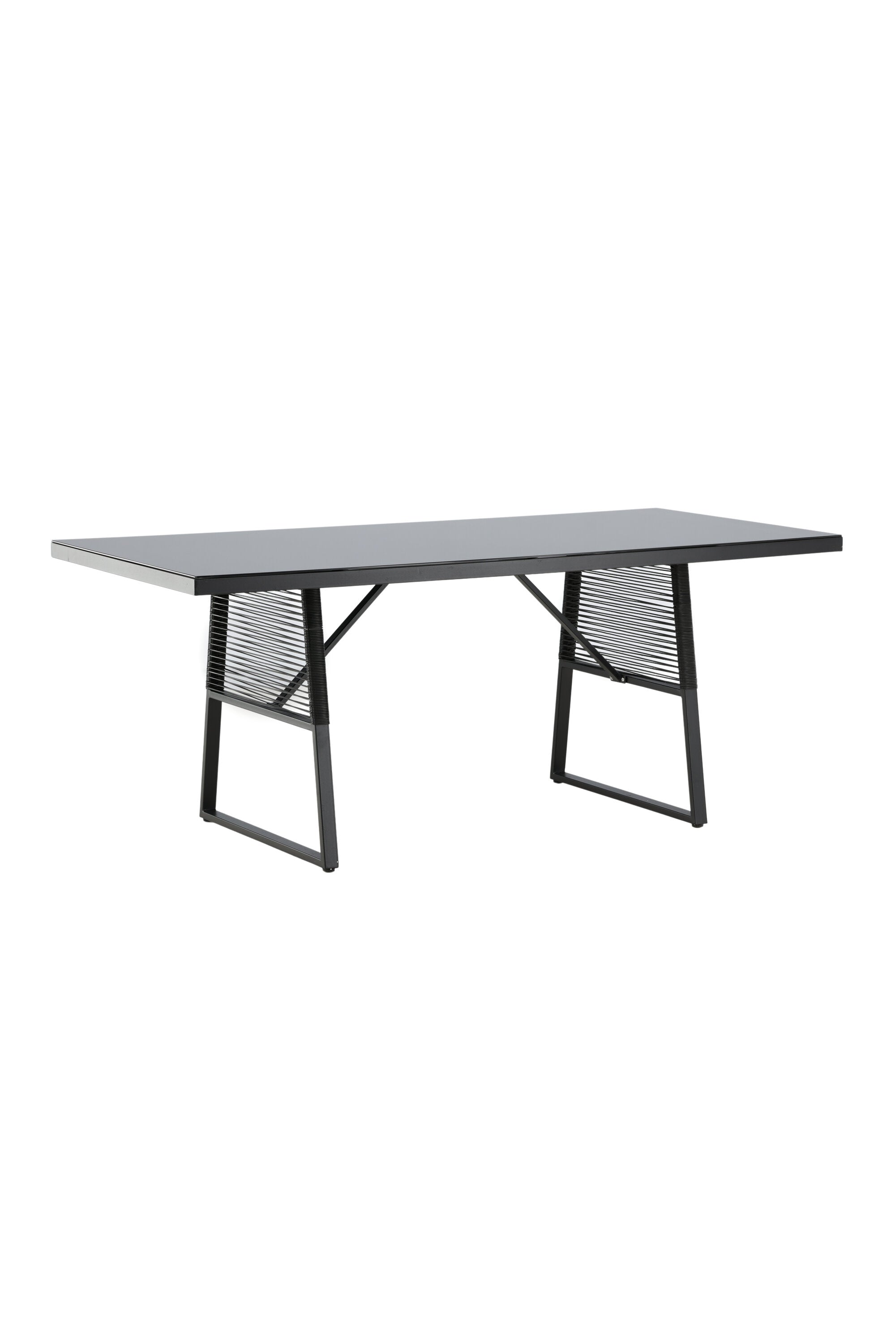 Tisch Dallas in Schwarz präsentiert im Onlineshop von KAQTU Design AG. Gartentisch ist von Venture Home