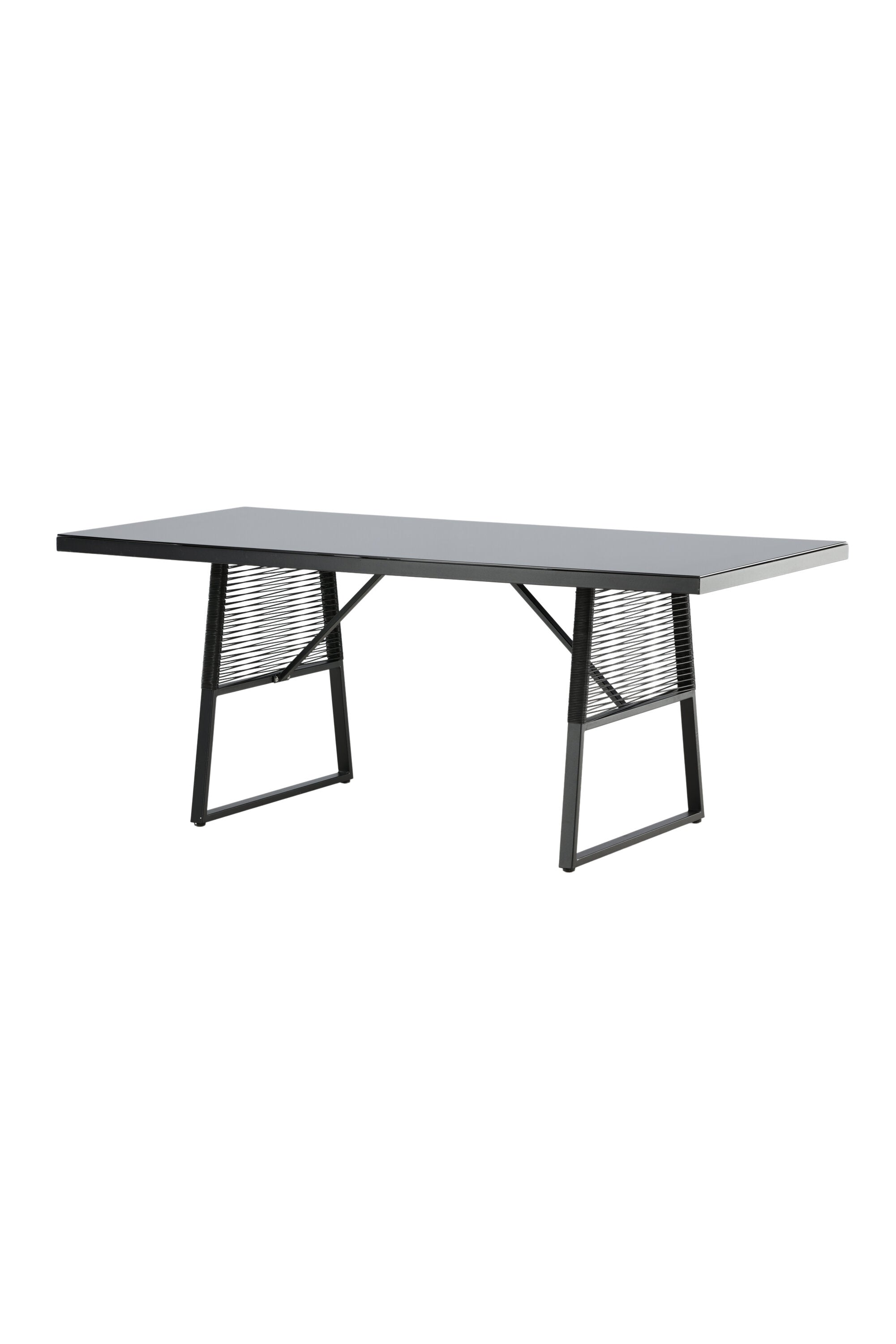 Tisch Dallas in Schwarz präsentiert im Onlineshop von KAQTU Design AG. Gartentisch ist von Venture Home