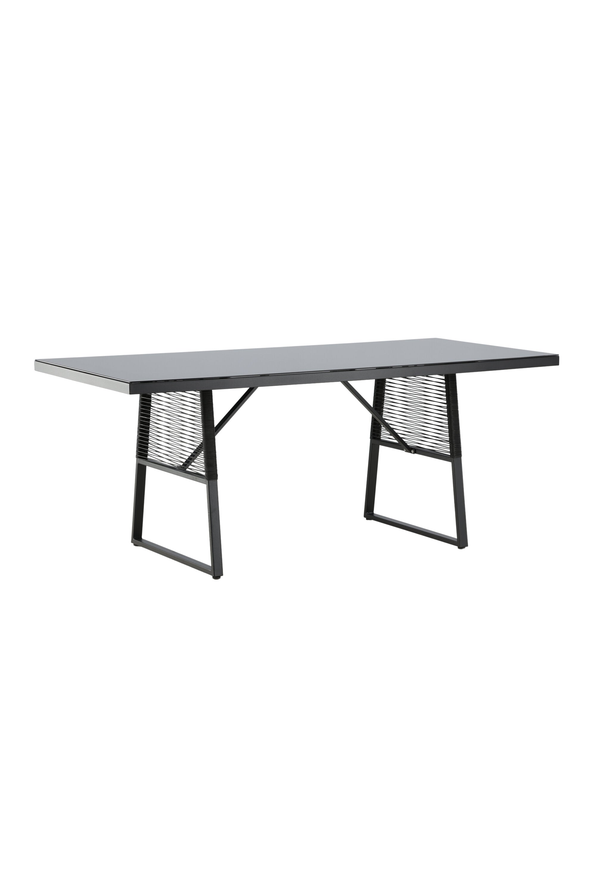 Tisch Dallas in Schwarz präsentiert im Onlineshop von KAQTU Design AG. Gartentisch ist von Venture Home