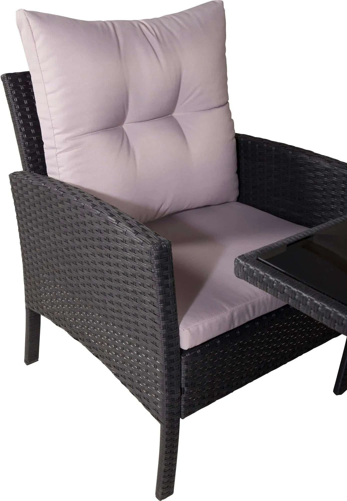 Komfortables Knock Sofa Outdoorset 120cm von Venture Home für Gärten.