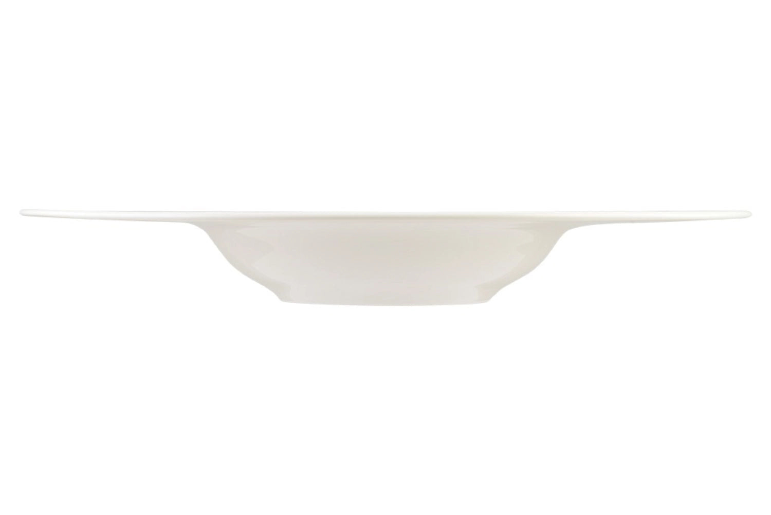 Eleganter, tiefer Bonna Teller mit 30 cm Durchmesser, ideal für kreative Anrichte und besondere Anlässe, vereint Funktionalität und Stil.