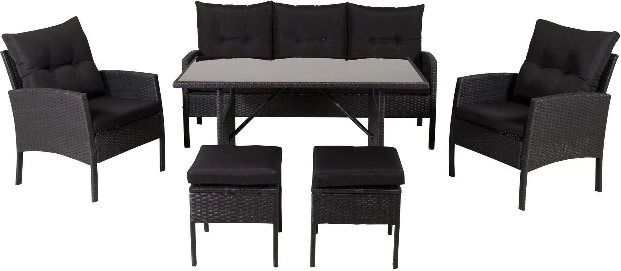 Hochwertiges 120cm Knock Sofa Outdoorset von Venture Home.