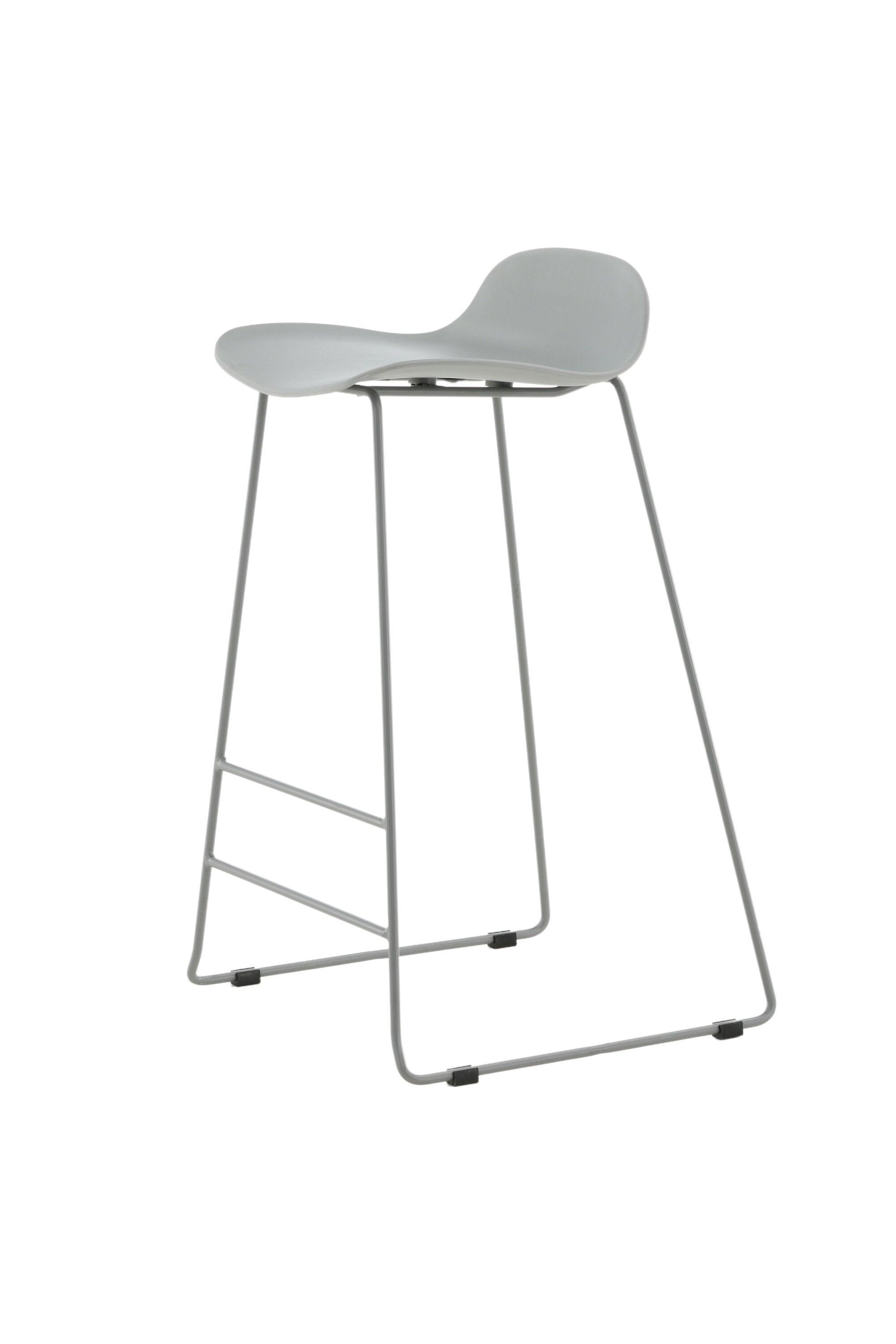 Wave Barstuhl in Grau präsentiert im Onlineshop von KAQTU Design AG. Barstuhl ist von Venture Home