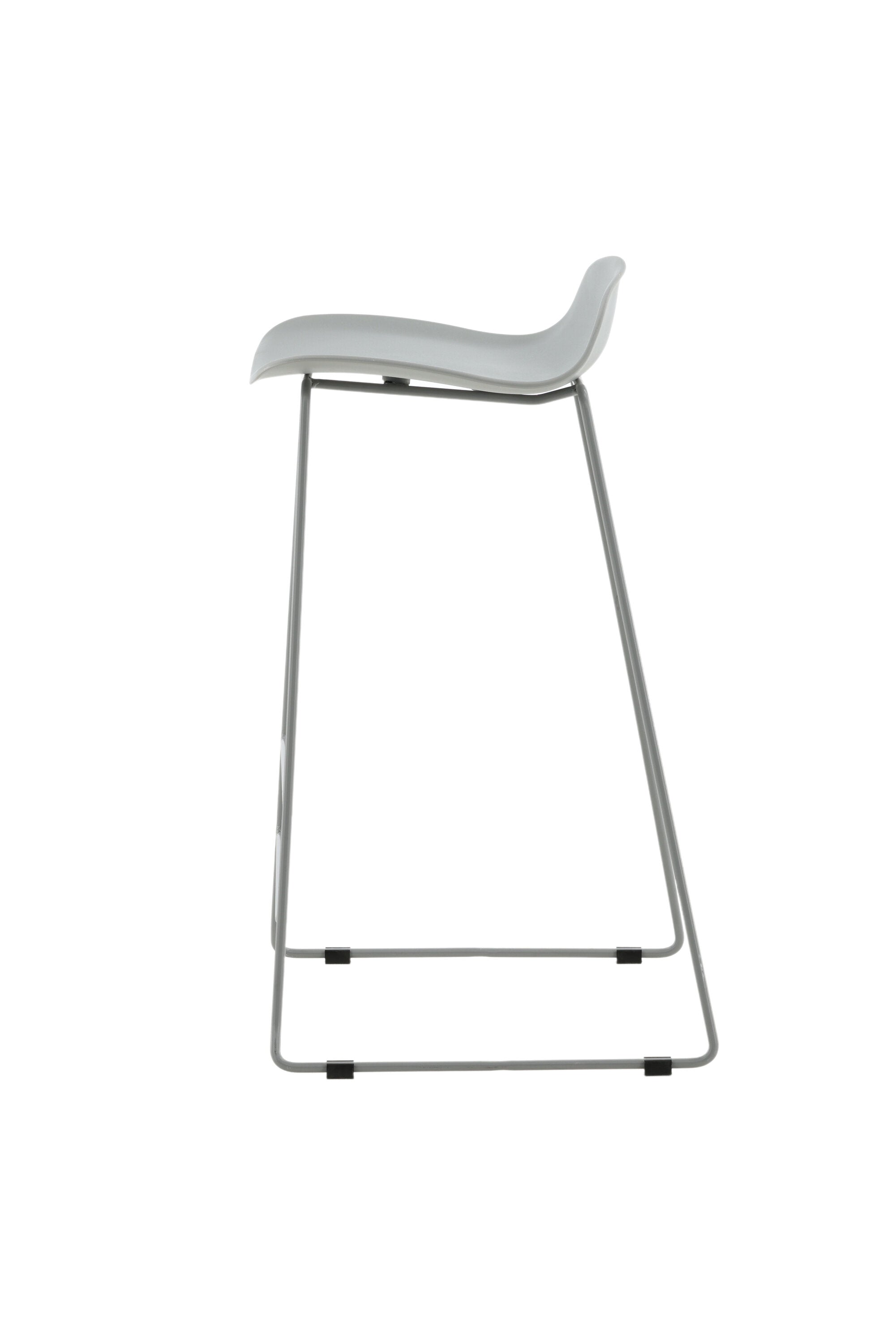 Wave Barstuhl in Grau präsentiert im Onlineshop von KAQTU Design AG. Barstuhl ist von Venture Home