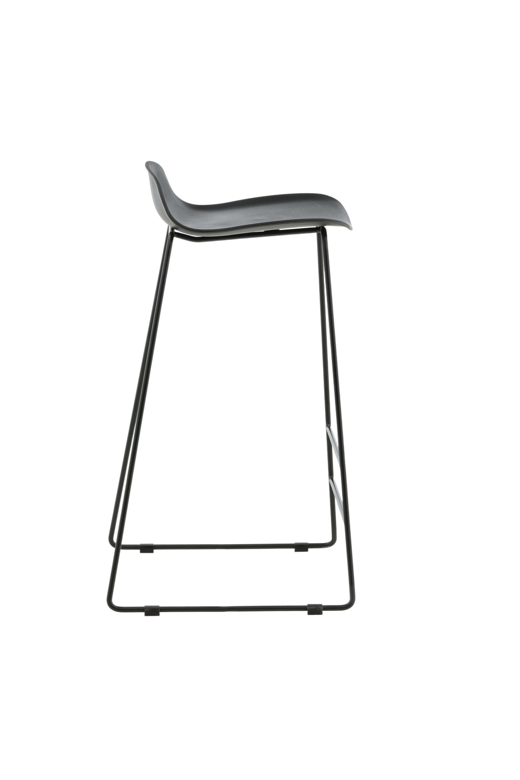 Wave Barstuhl in Schwarz präsentiert im Onlineshop von KAQTU Design AG. Barstuhl ist von Venture Home