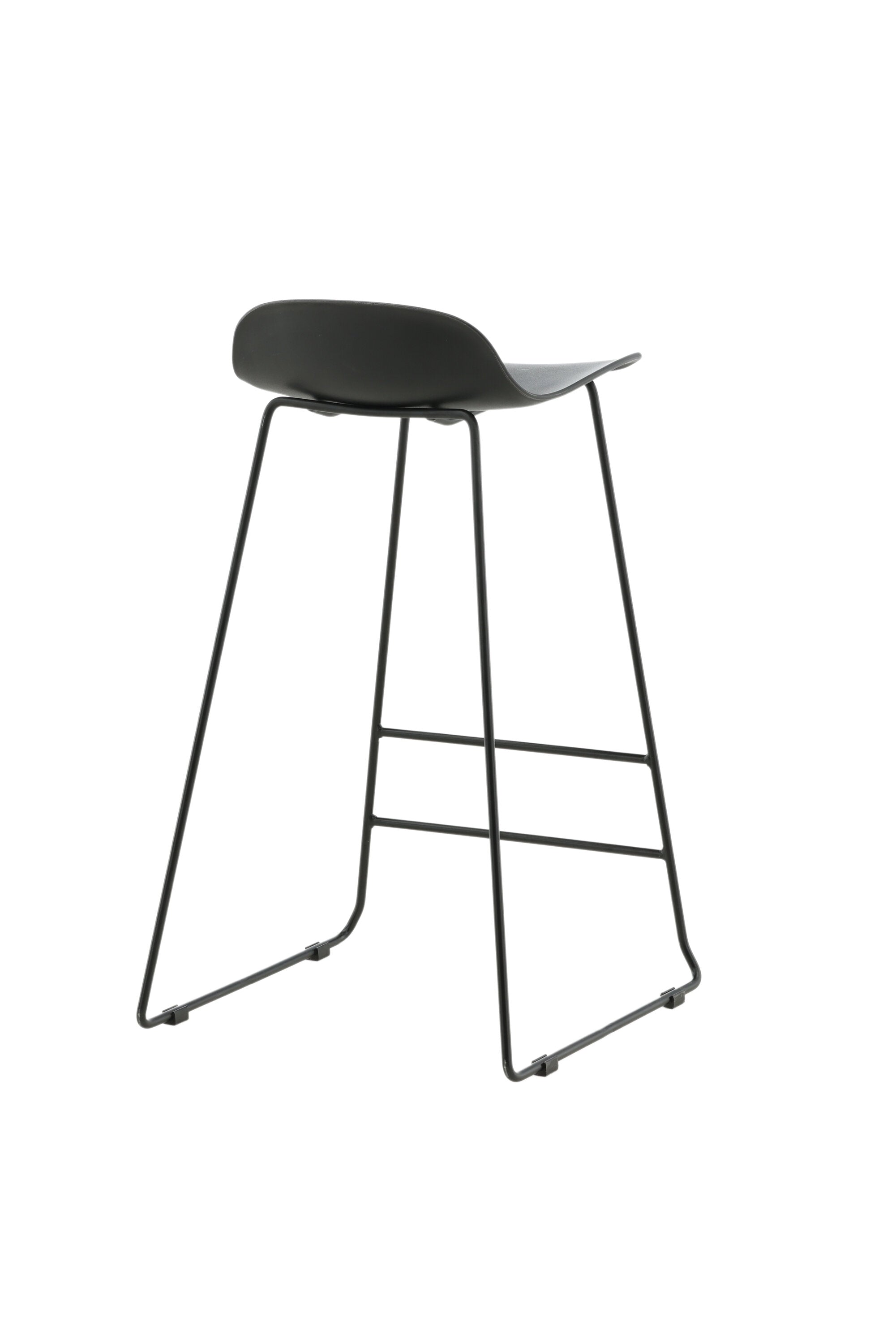 Wave Barstuhl in Schwarz präsentiert im Onlineshop von KAQTU Design AG. Barstuhl ist von Venture Home