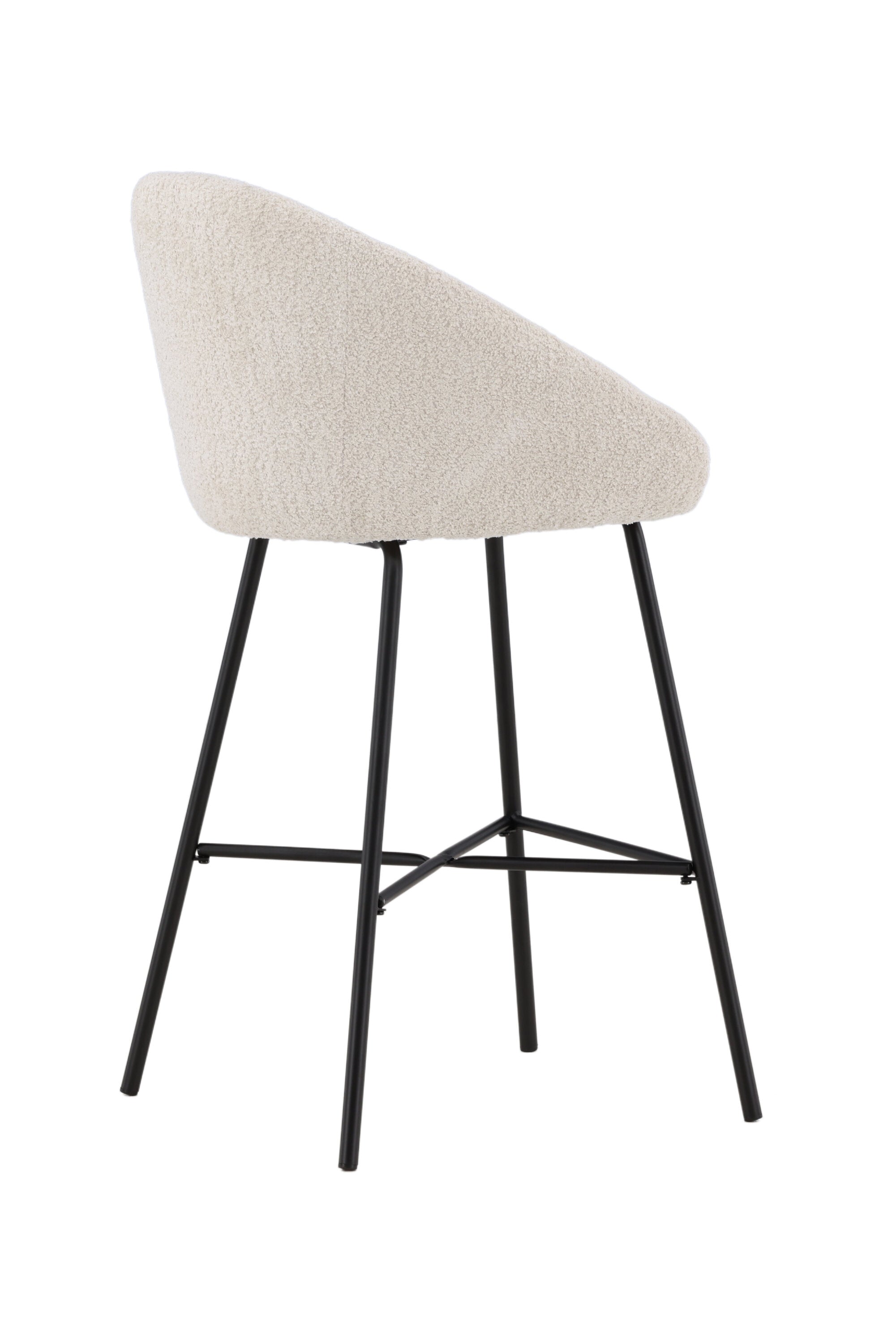 Velvet Barstuhl in Weiss präsentiert im Onlineshop von KAQTU Design AG. Barstuhl ist von Venture Home