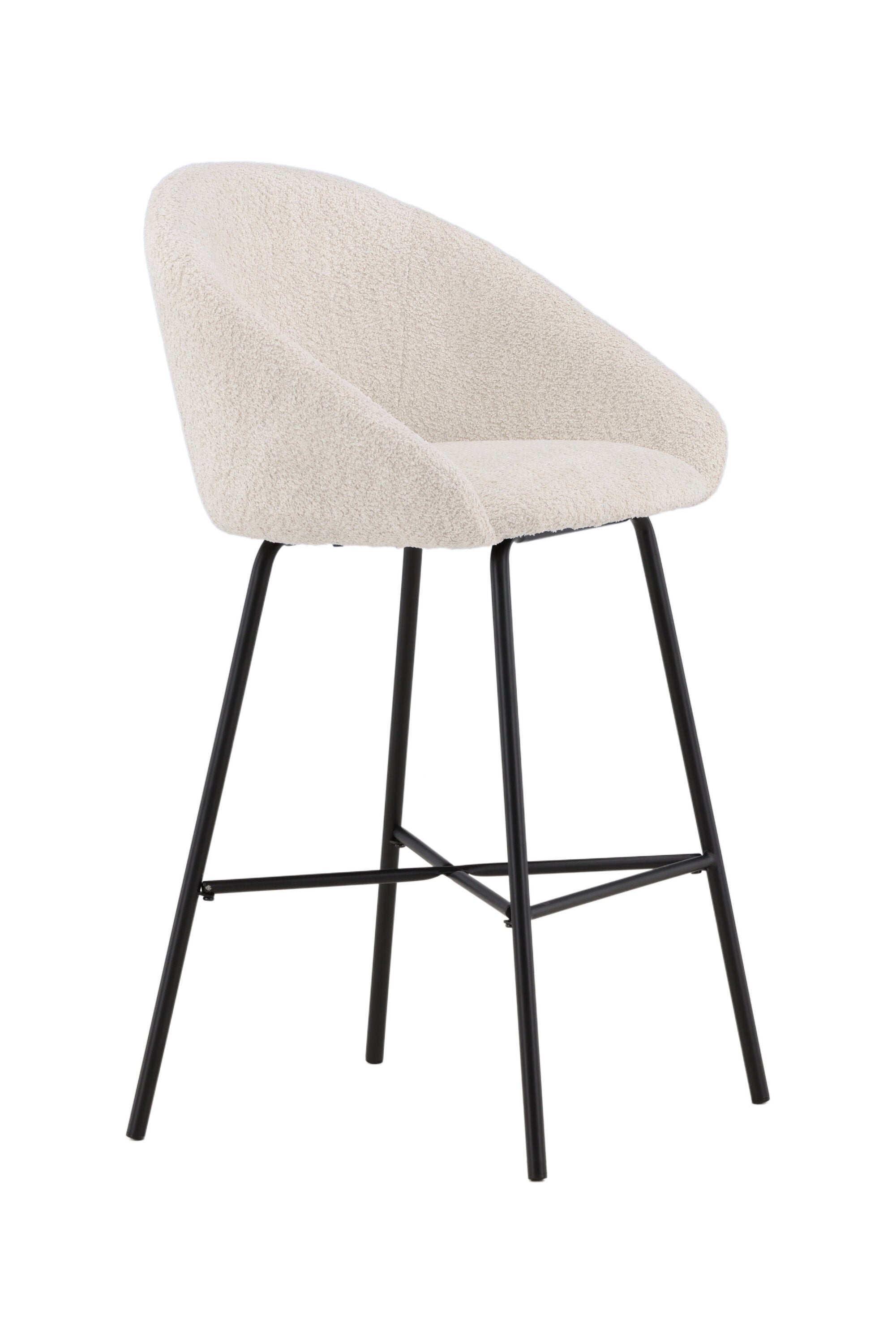 Velvet Barstuhl in Weiss präsentiert im Onlineshop von KAQTU Design AG. Barstuhl ist von Venture Home