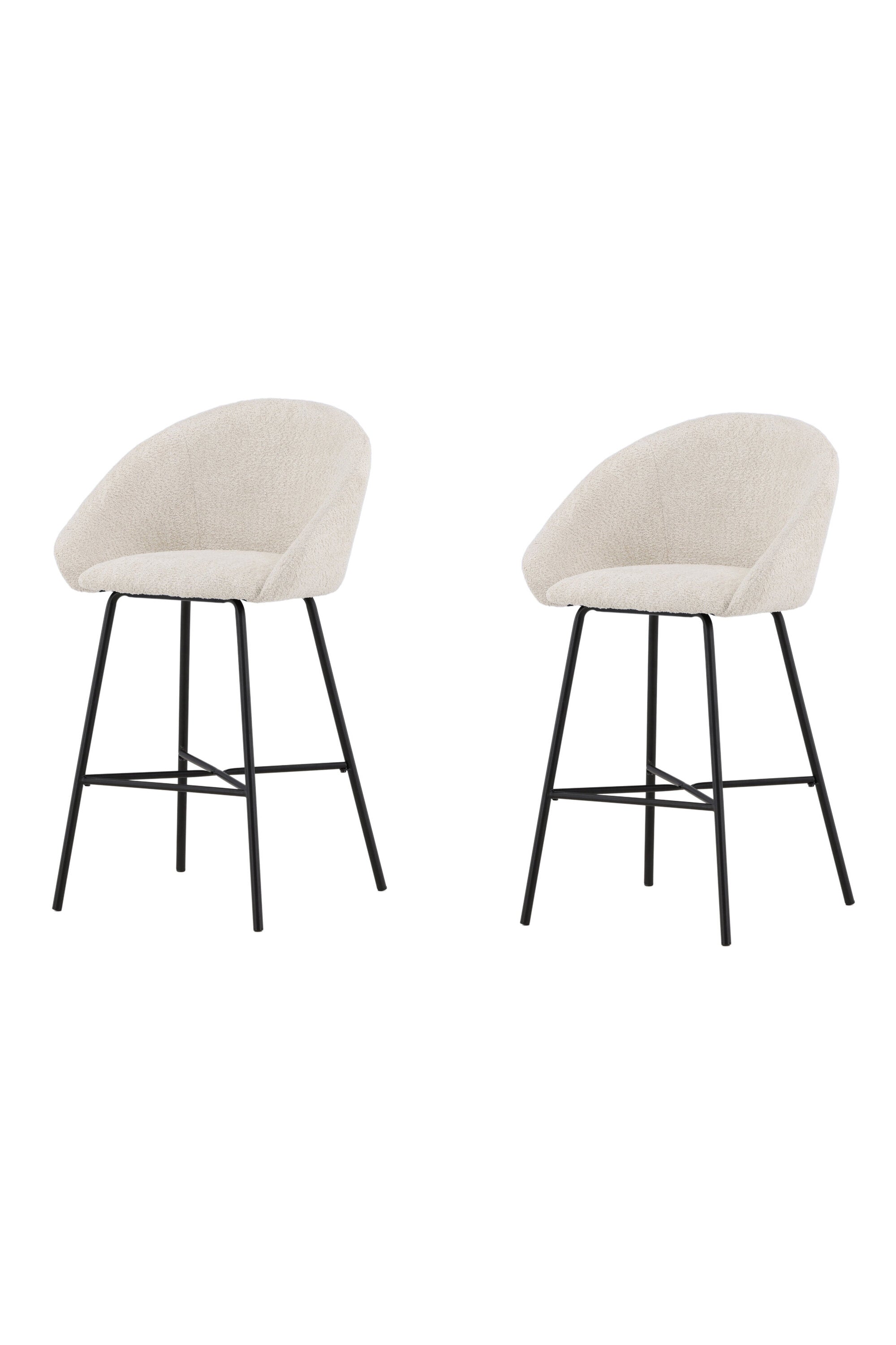 Velvet Barstuhl in Weiss präsentiert im Onlineshop von KAQTU Design AG. Barstuhl ist von Venture Home