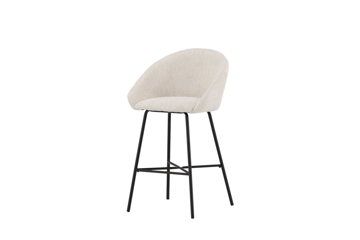 Velvet Barstuhl in Weiss präsentiert im Onlineshop von KAQTU Design AG. Barstuhl ist von Venture Home