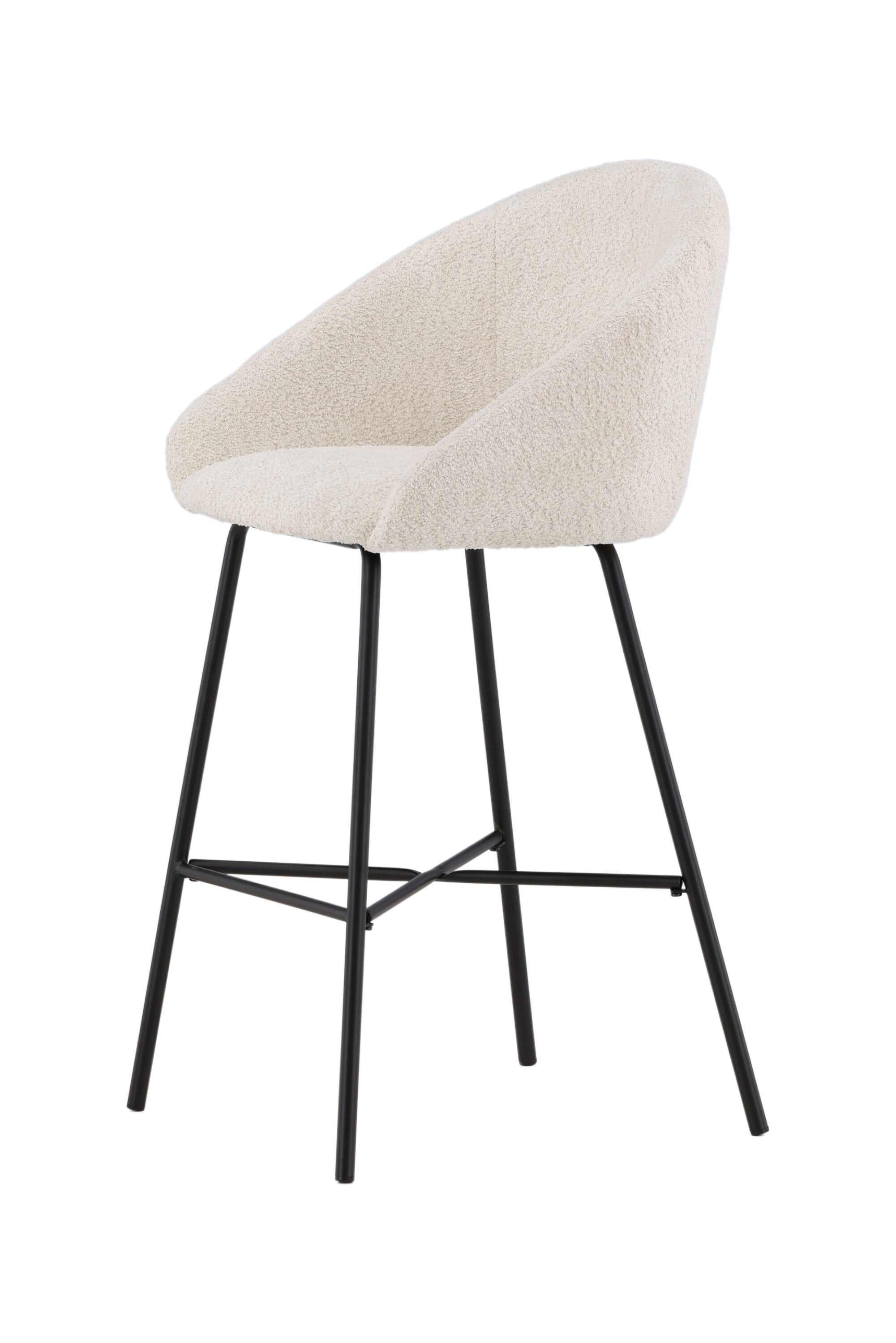 Velvet Barstuhl in Weiss präsentiert im Onlineshop von KAQTU Design AG. Barstuhl ist von Venture Home