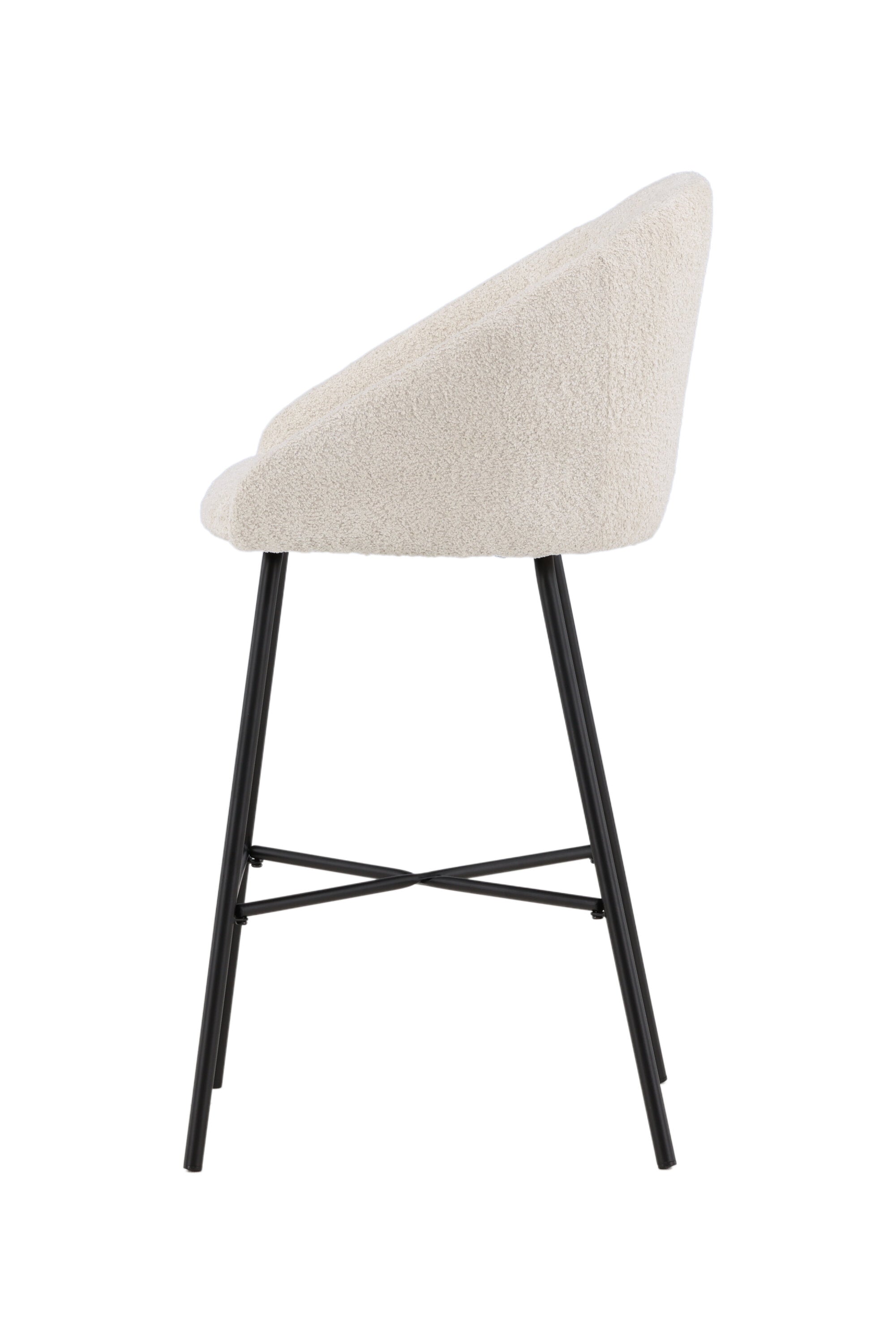 Velvet Barstuhl in Weiss präsentiert im Onlineshop von KAQTU Design AG. Barstuhl ist von Venture Home