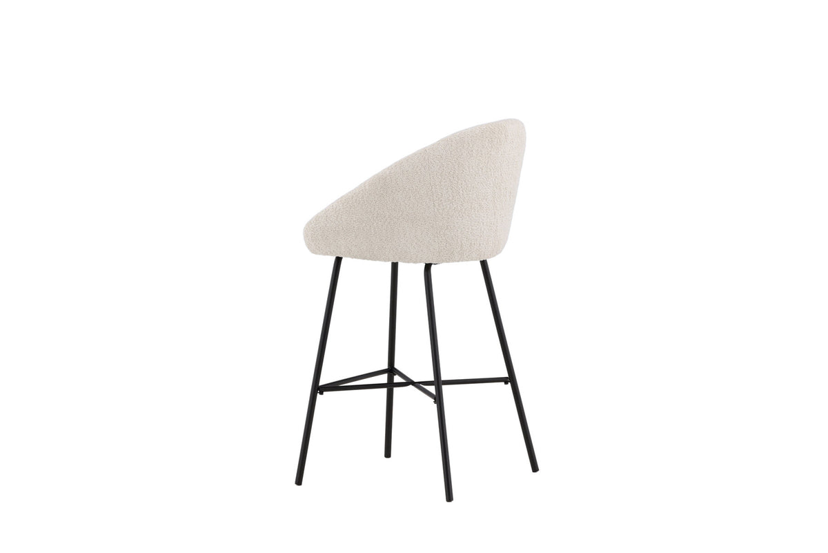 Velvet Barstuhl in Weiss präsentiert im Onlineshop von KAQTU Design AG. Barstuhl ist von Venture Home