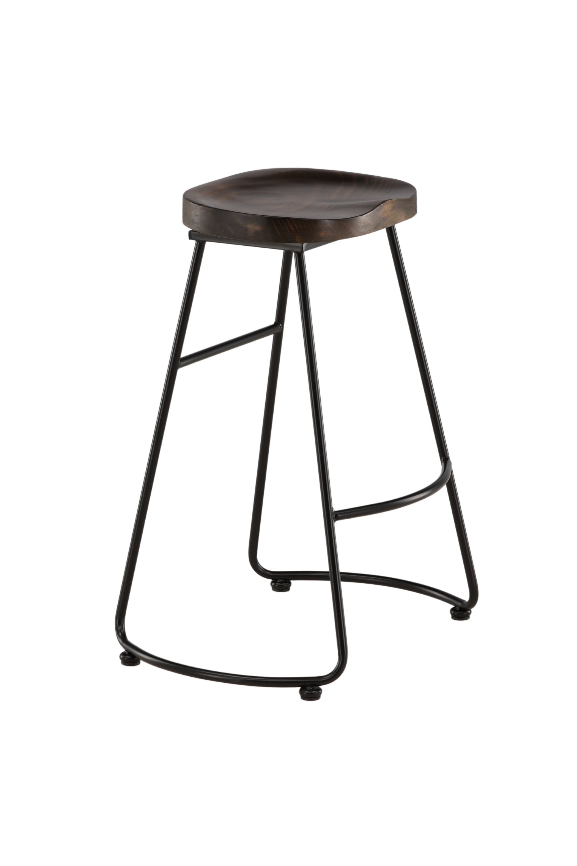 Ozark Barstuhl in Schwarz präsentiert im Onlineshop von KAQTU Design AG. Barhocker ist von Venture Home