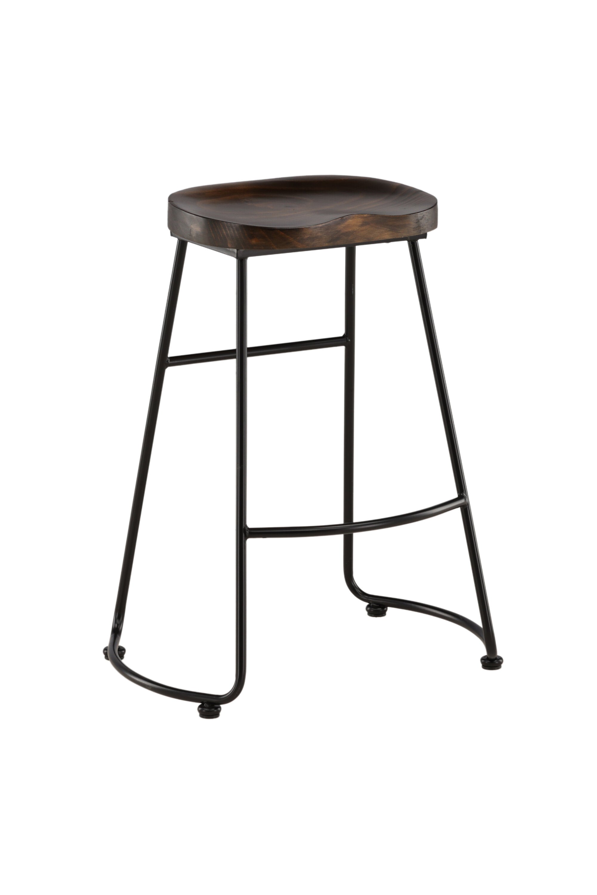 Ozark Barstuhl in Schwarz präsentiert im Onlineshop von KAQTU Design AG. Barhocker ist von Venture Home