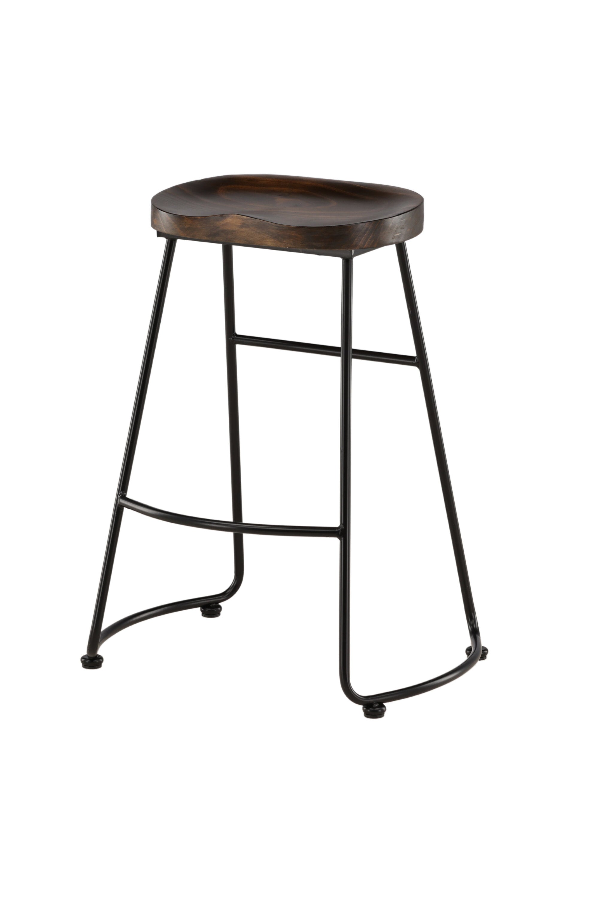 Ozark Barstuhl in Schwarz präsentiert im Onlineshop von KAQTU Design AG. Barhocker ist von Venture Home