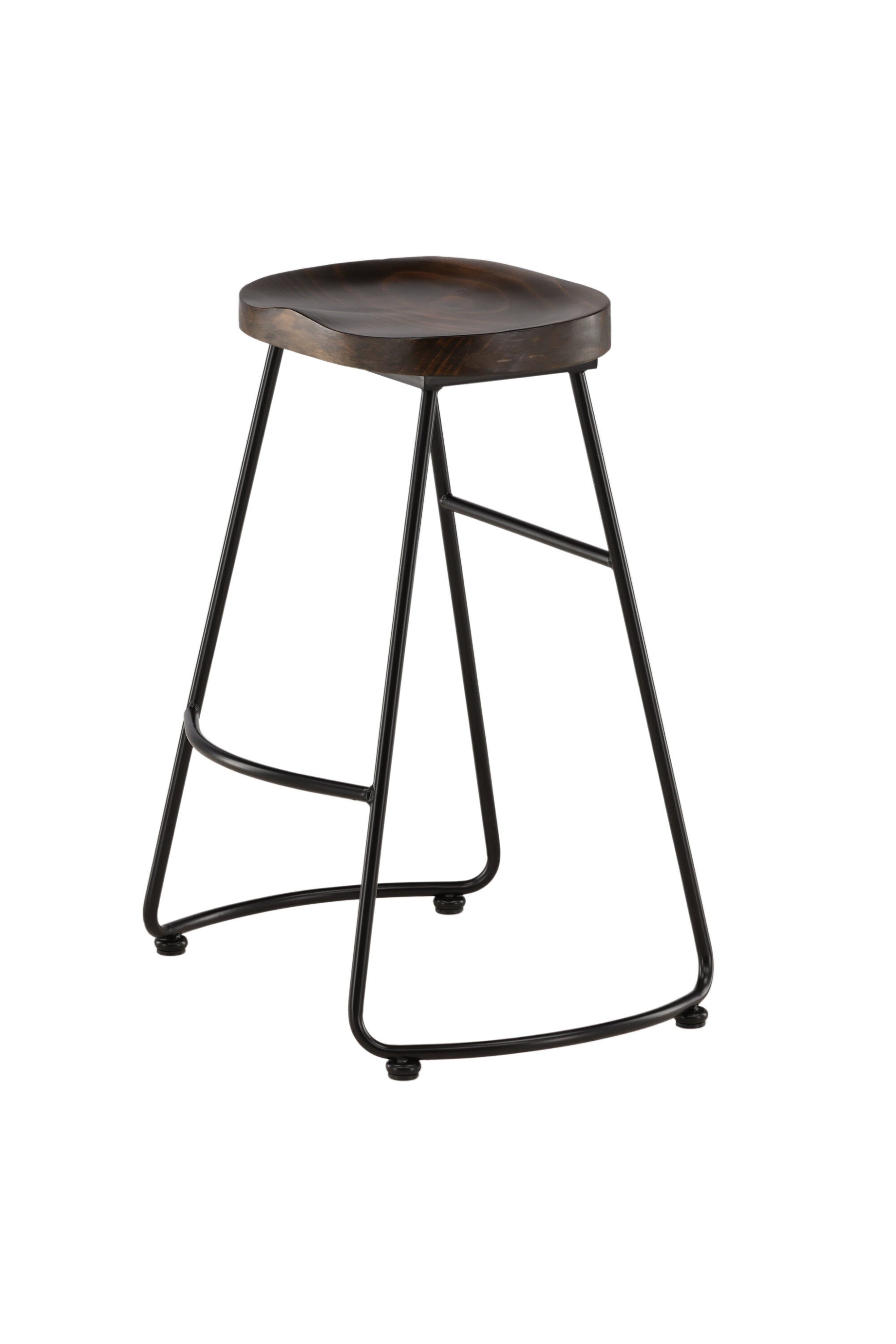 Ozark Barstuhl in Schwarz präsentiert im Onlineshop von KAQTU Design AG. Barhocker ist von Venture Home