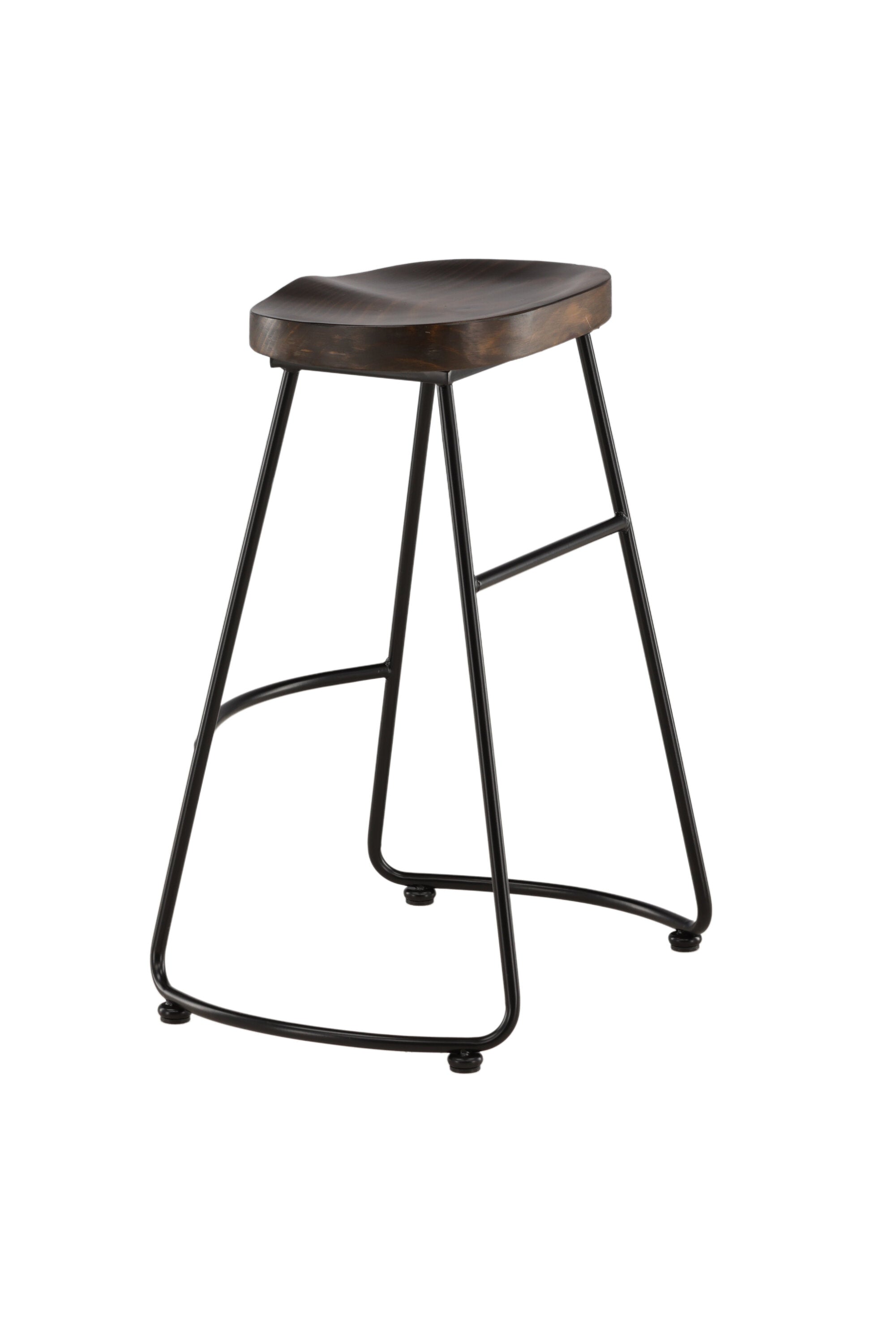 Ozark Barstuhl in Schwarz präsentiert im Onlineshop von KAQTU Design AG. Barhocker ist von Venture Home