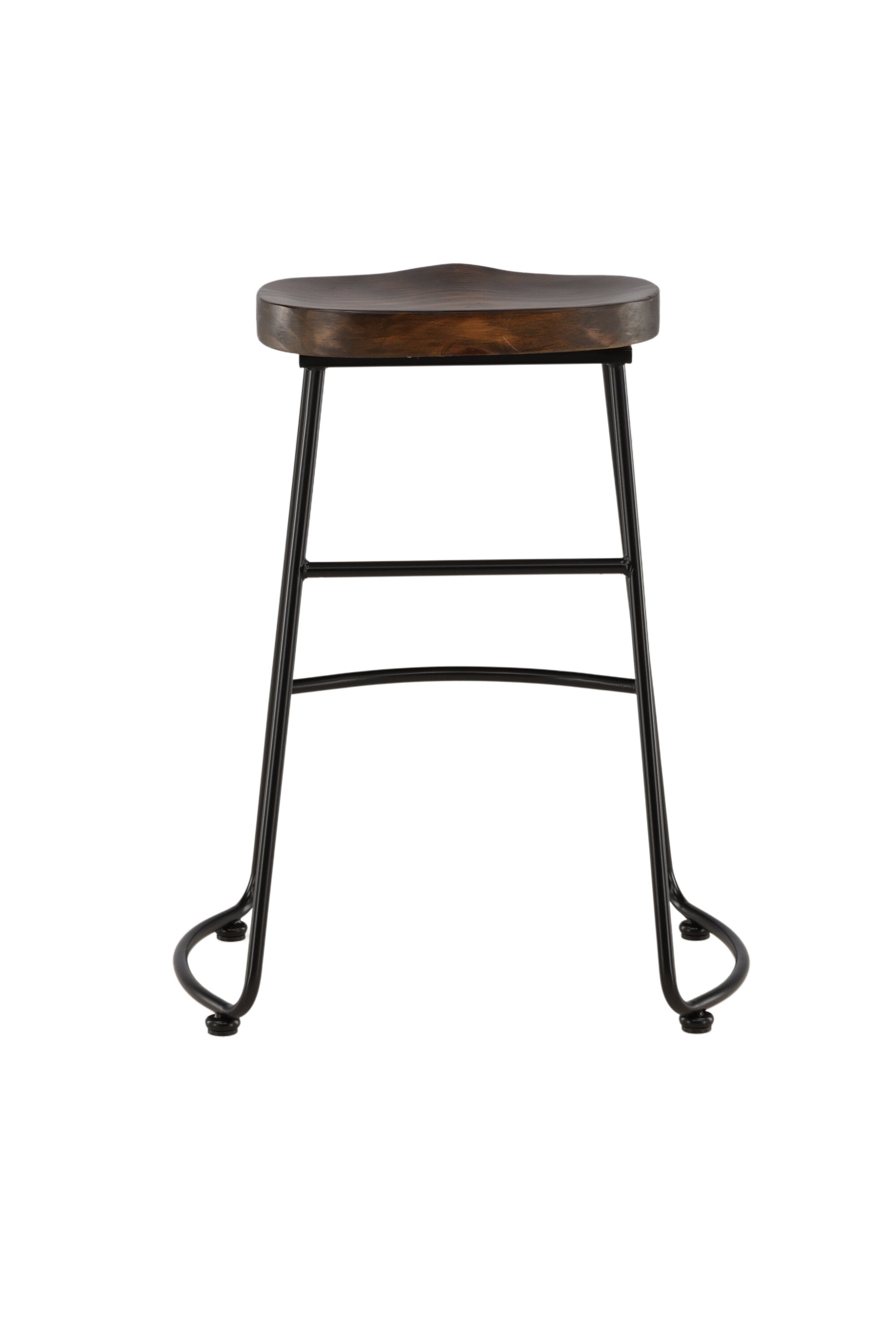 Ozark Barstuhl in Schwarz präsentiert im Onlineshop von KAQTU Design AG. Barhocker ist von Venture Home