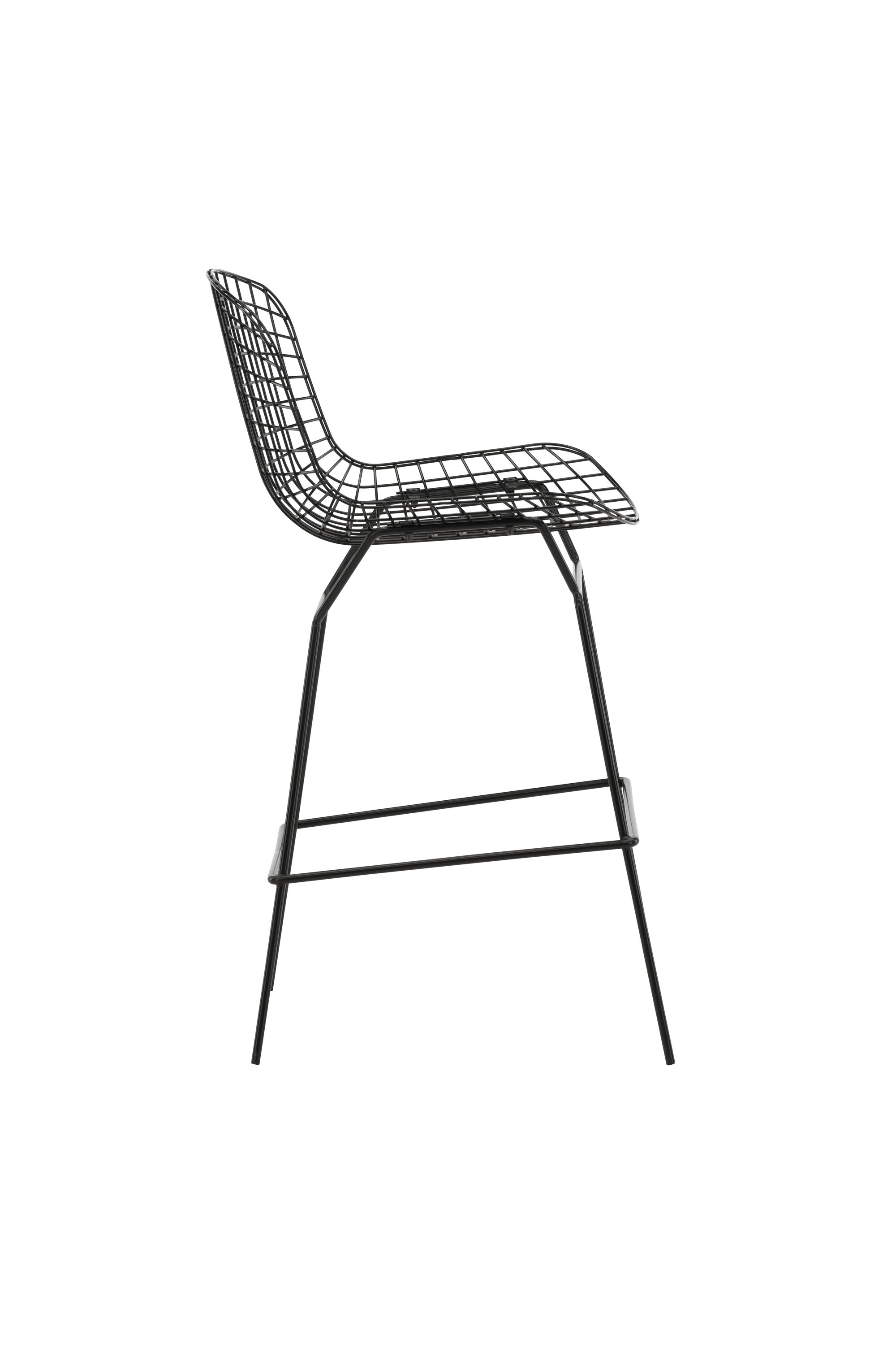 Yuma Stuhl in Schwarz präsentiert im Onlineshop von KAQTU Design AG. Barstuhl ist von Venture Home