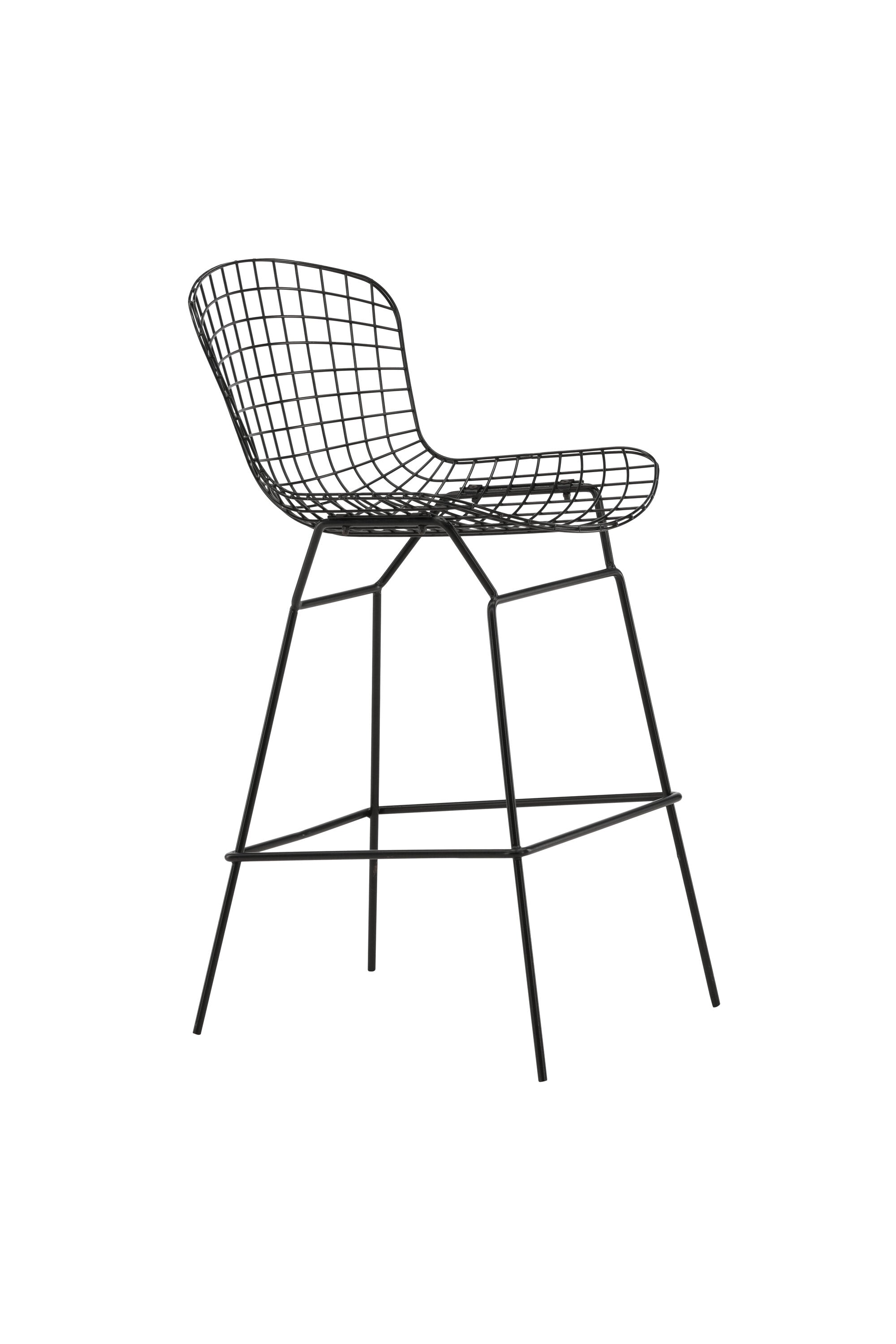 Yuma Stuhl in Schwarz präsentiert im Onlineshop von KAQTU Design AG. Barstuhl ist von Venture Home