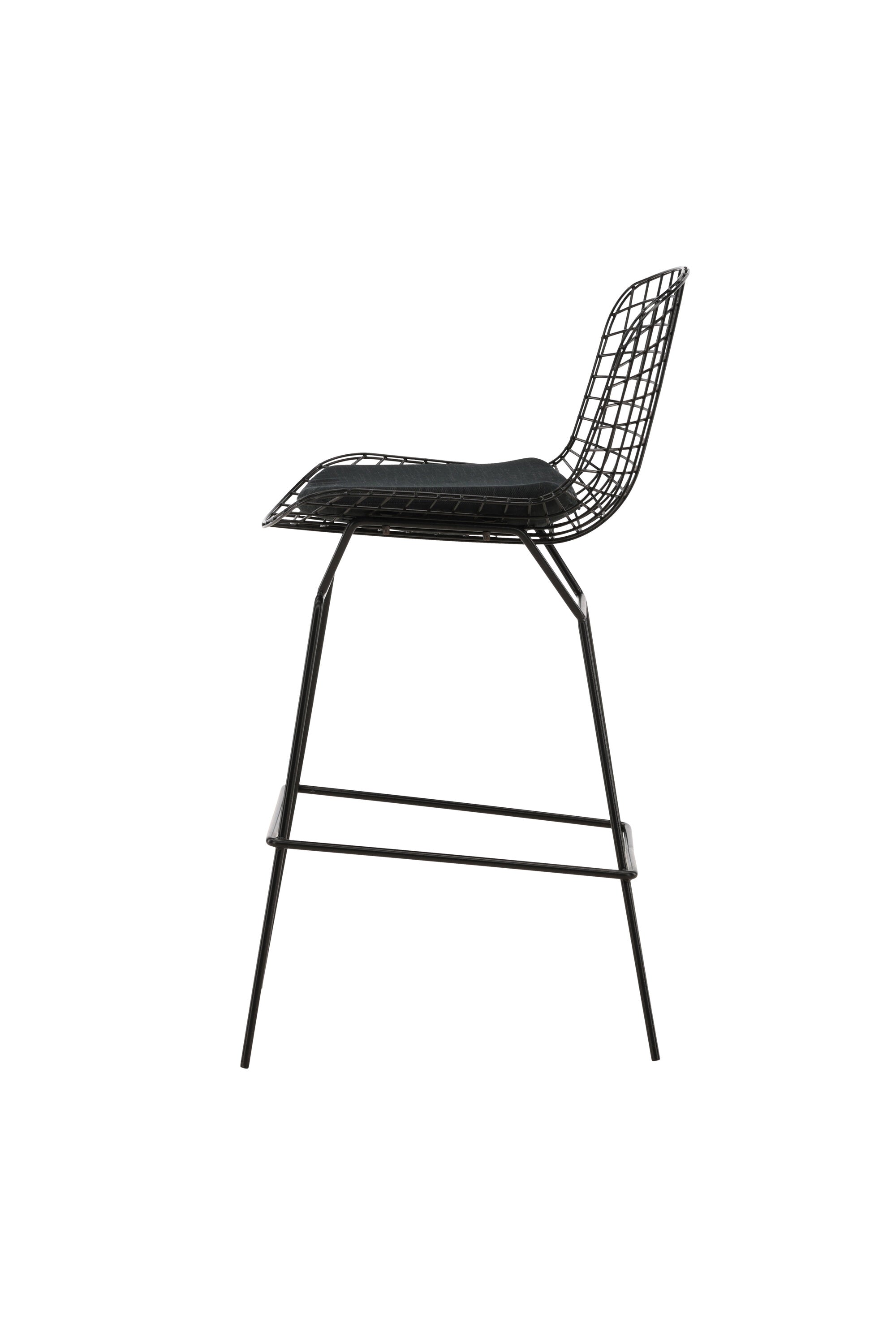 Yuma Stuhl in Schwarz präsentiert im Onlineshop von KAQTU Design AG. Barstuhl ist von Venture Home