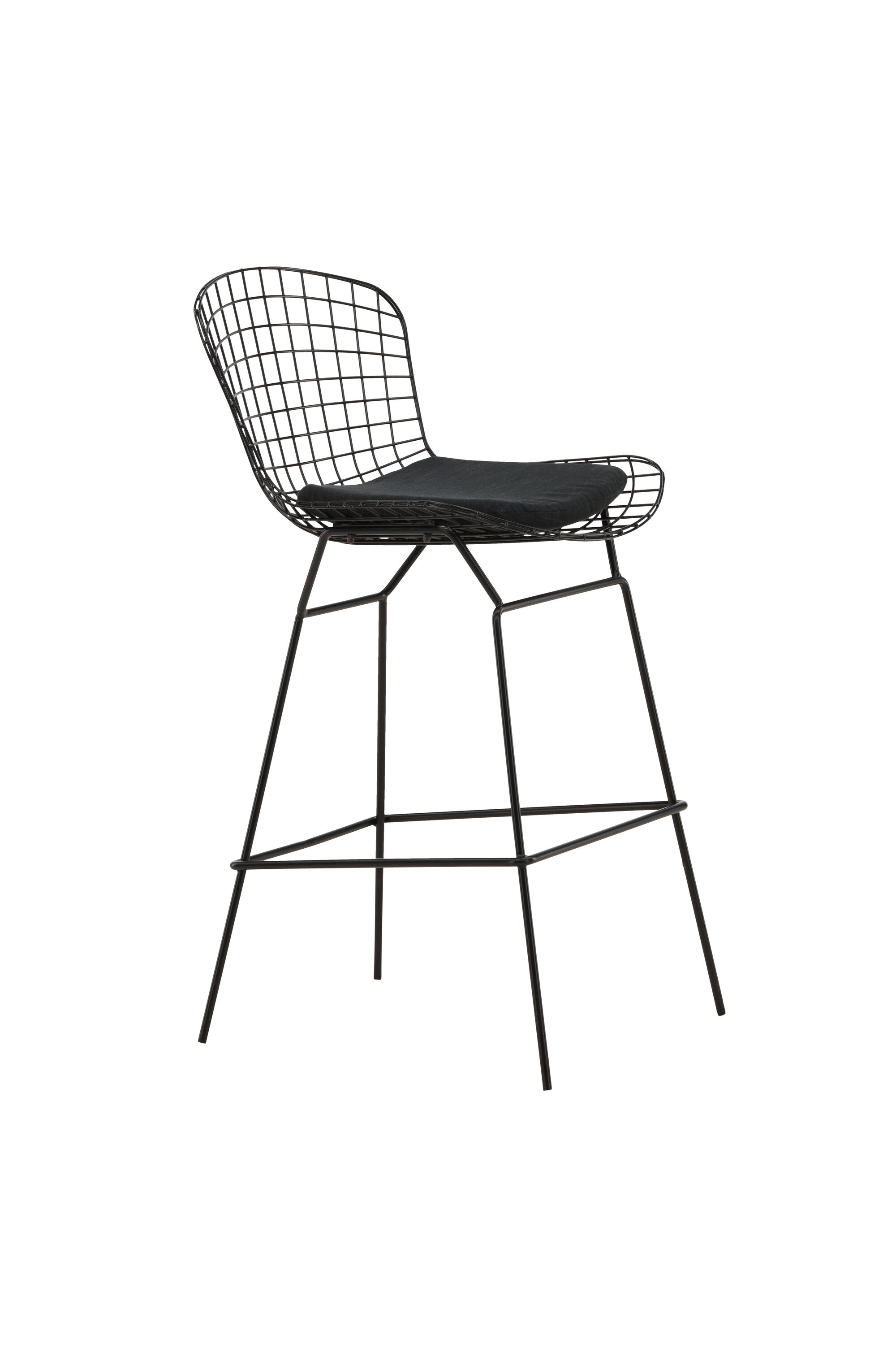 Yuma Stuhl in Schwarz präsentiert im Onlineshop von KAQTU Design AG. Barstuhl ist von Venture Home