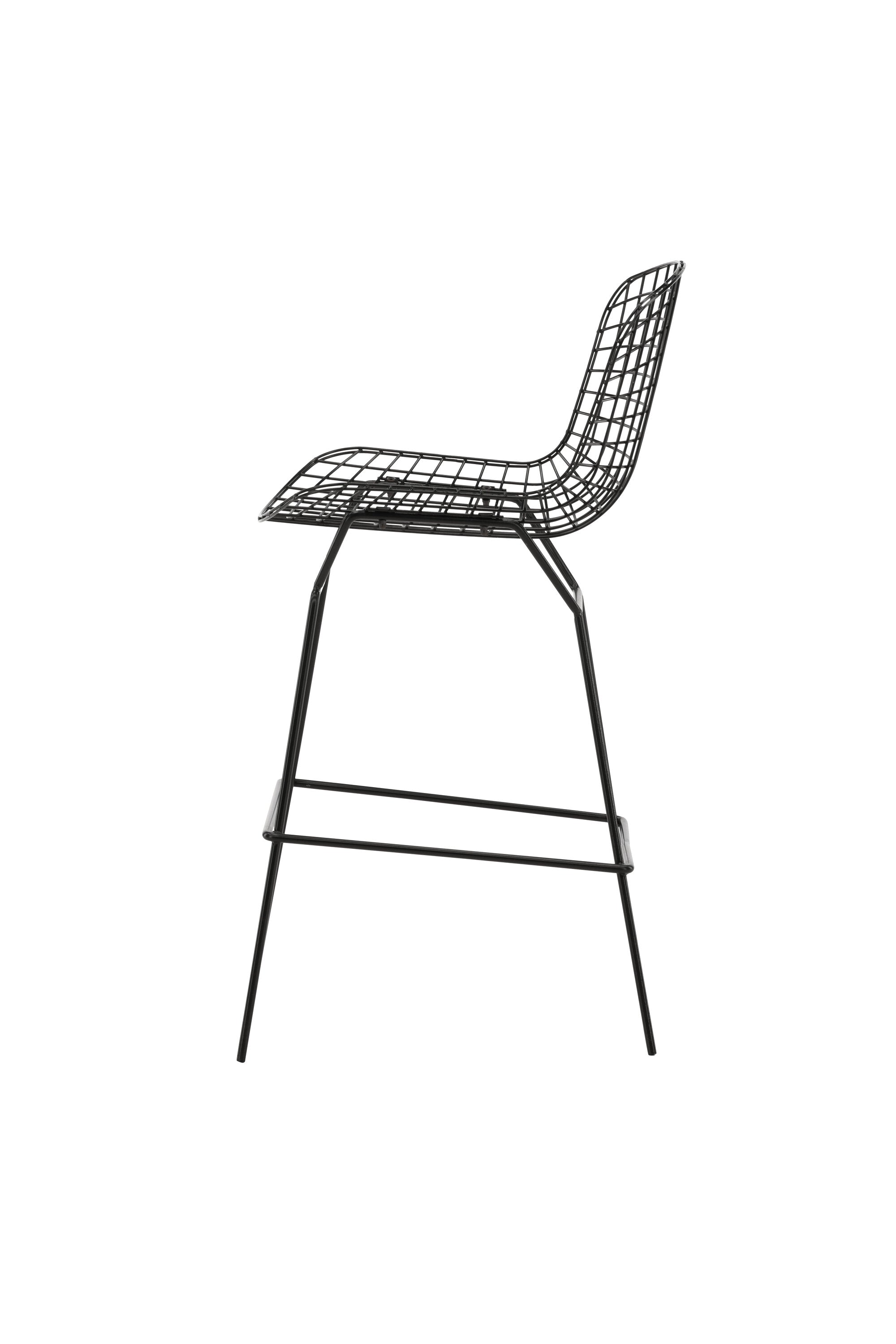 Yuma Stuhl in Schwarz präsentiert im Onlineshop von KAQTU Design AG. Barstuhl ist von Venture Home