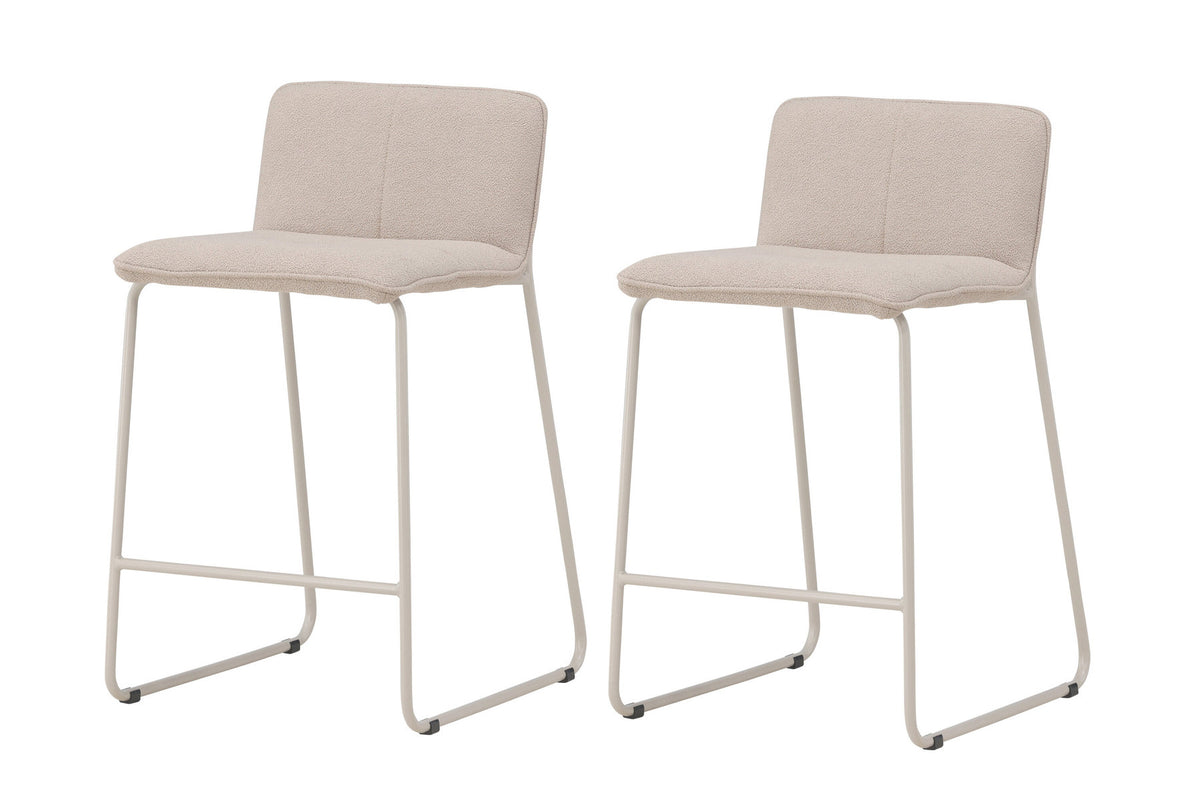 Bisbee Barstuhl in Beige präsentiert im Onlineshop von KAQTU Design AG. Barstuhl ist von Venture Home
