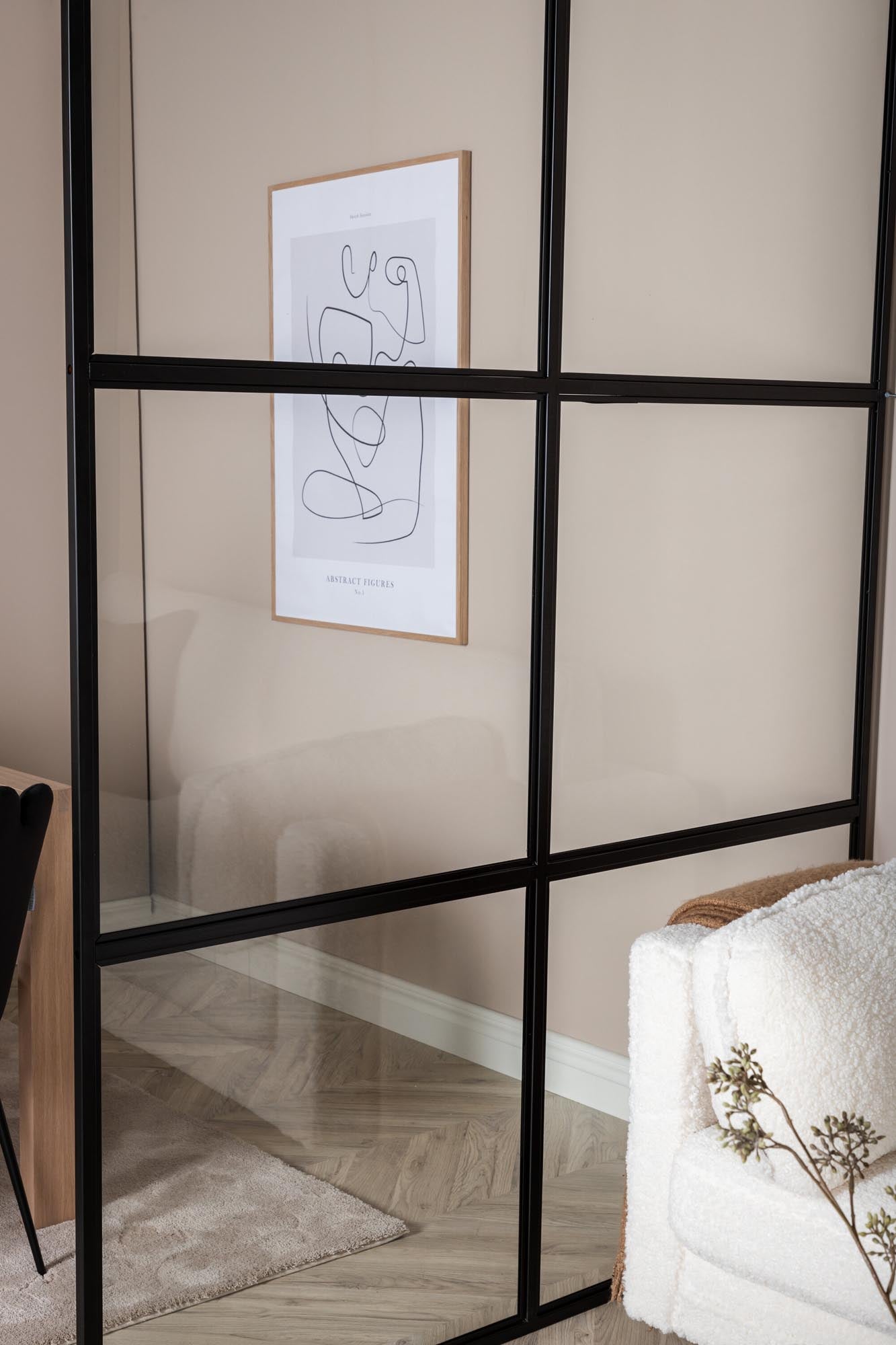 Leif Raumtrenner in Schwarz präsentiert im Onlineshop von KAQTU Design AG. Raumtrenner ist von Venture Home