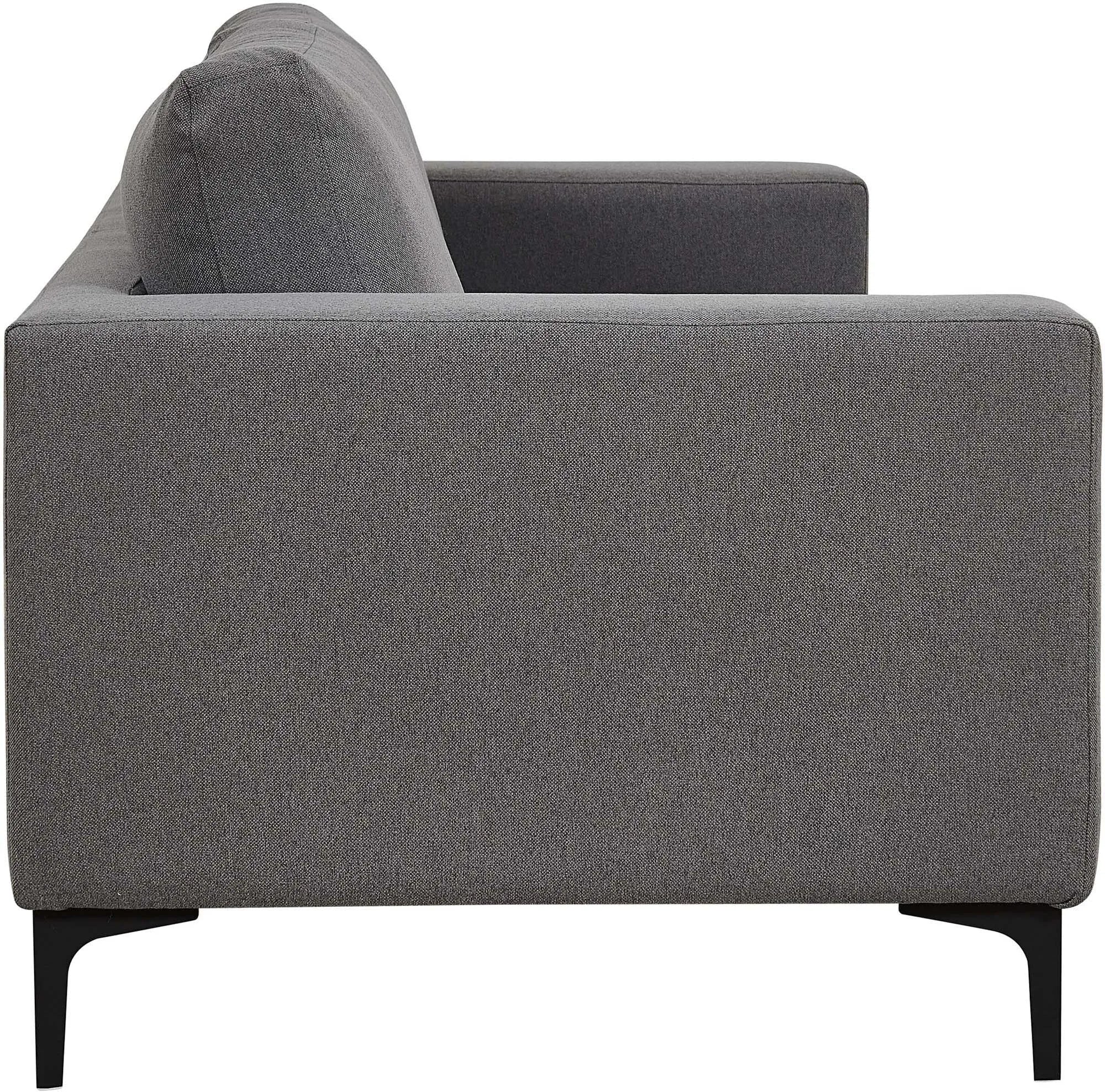 Stilvolles Bolero Sofa von Venture Home mit weichem Samtbezug.