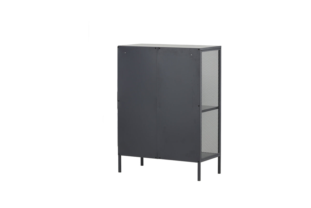 Mischa Regal in Grau präsentiert im Onlineshop von KAQTU Design AG. Standregal ist von Venture Home