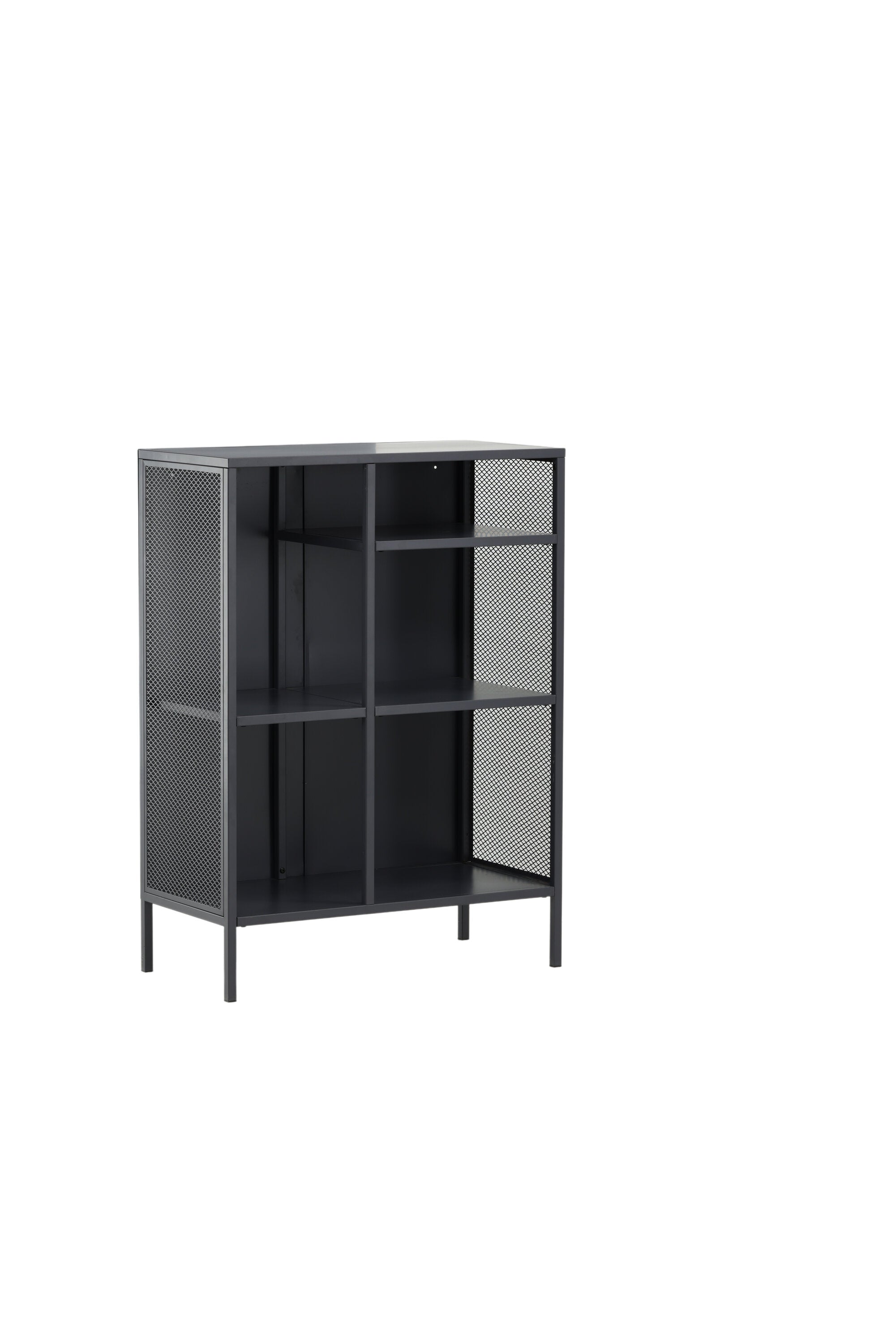 Mischa Regal in Grau präsentiert im Onlineshop von KAQTU Design AG. Standregal ist von Venture Home
