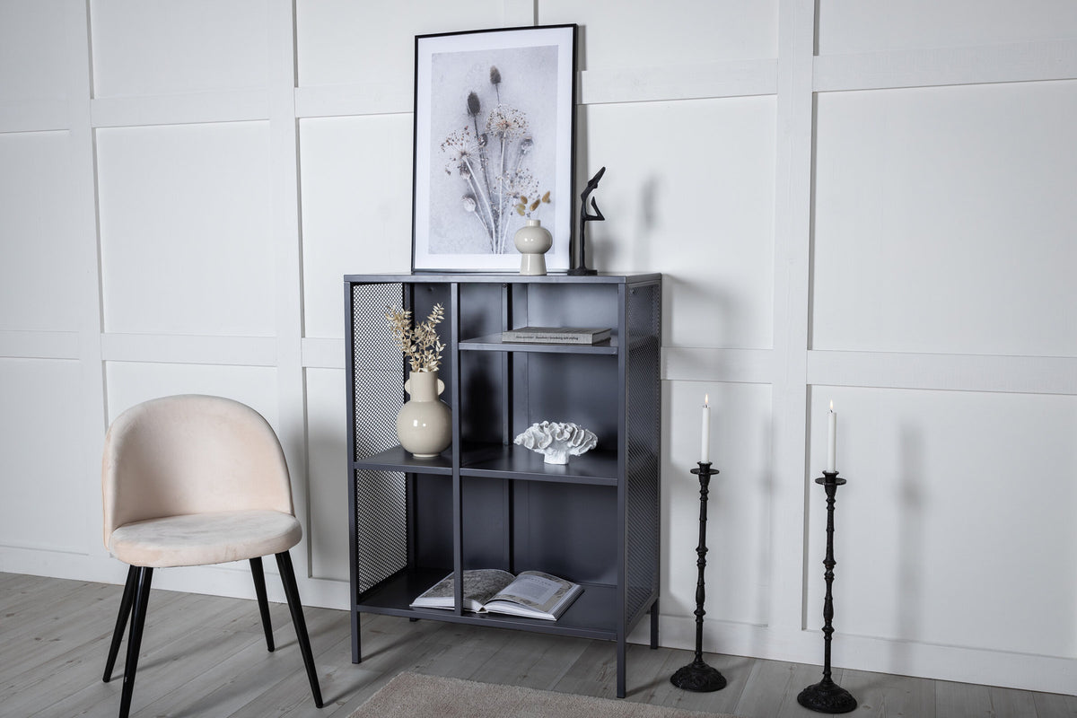 Mischa Regal in Grau präsentiert im Onlineshop von KAQTU Design AG. Standregal ist von Venture Home