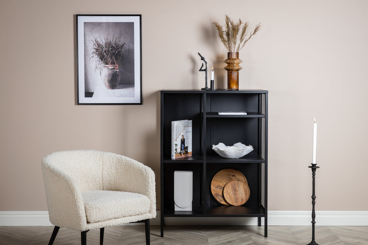Mischa Regal in Schwarz präsentiert im Onlineshop von KAQTU Design AG. Standregal ist von Venture Home