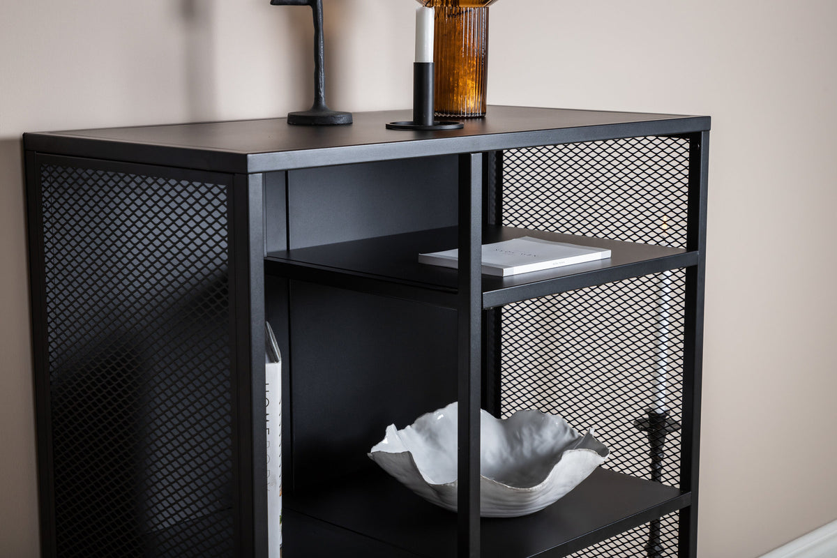 Mischa Regal in Schwarz präsentiert im Onlineshop von KAQTU Design AG. Standregal ist von Venture Home