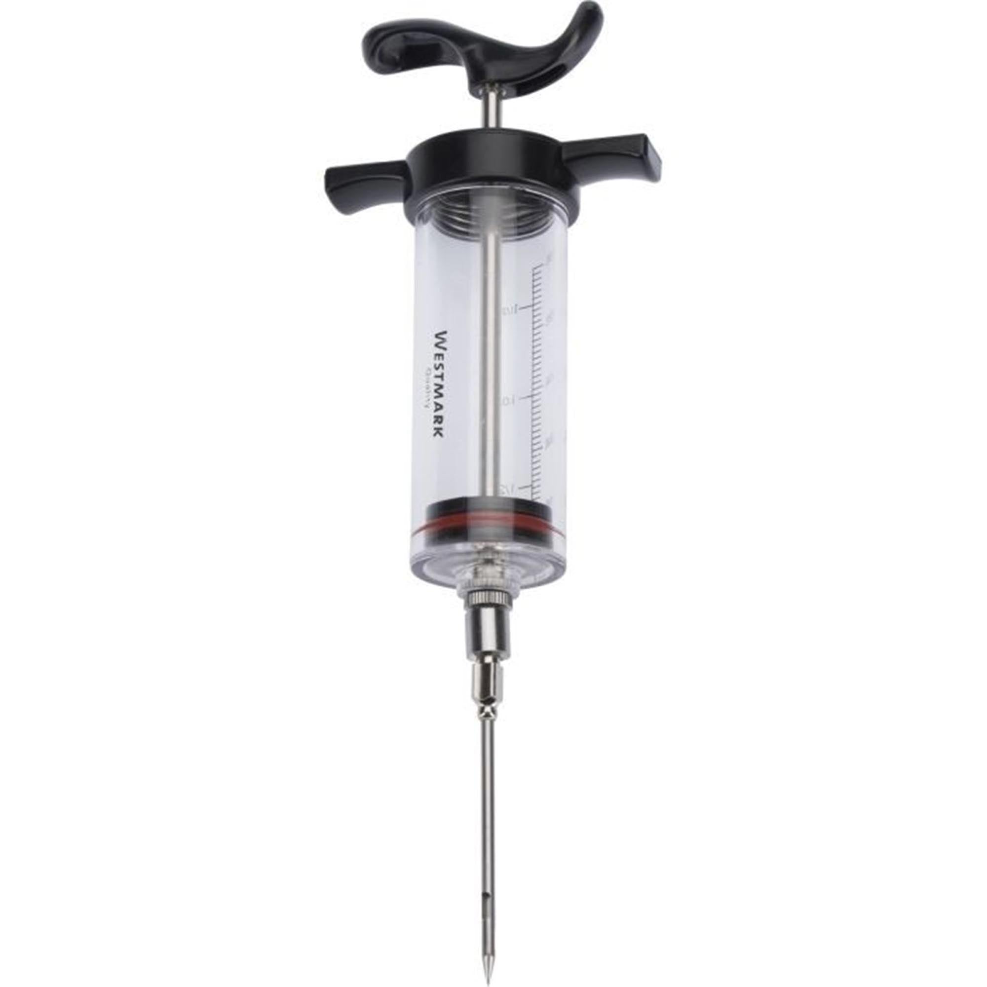 Marinierspritze von Westmark, 15.3x7.8x4.1cm, ideal zum Marinieren von Fleisch und Gemüse, praktisches Kochbesteck für kreative Küchenliebhaber.