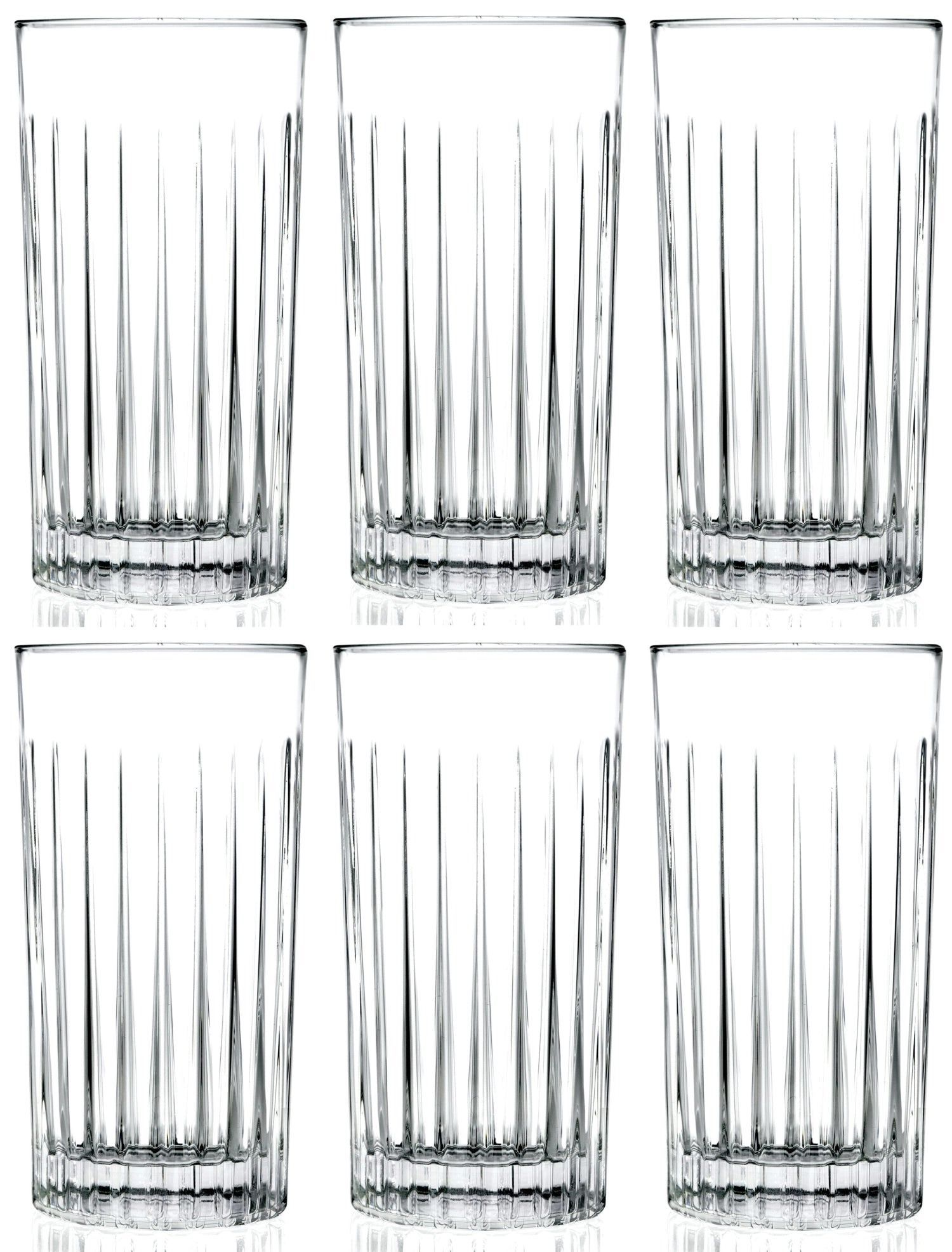 Set de 6 tasses Timeless Hb Ø7 H15 cm, 44cl