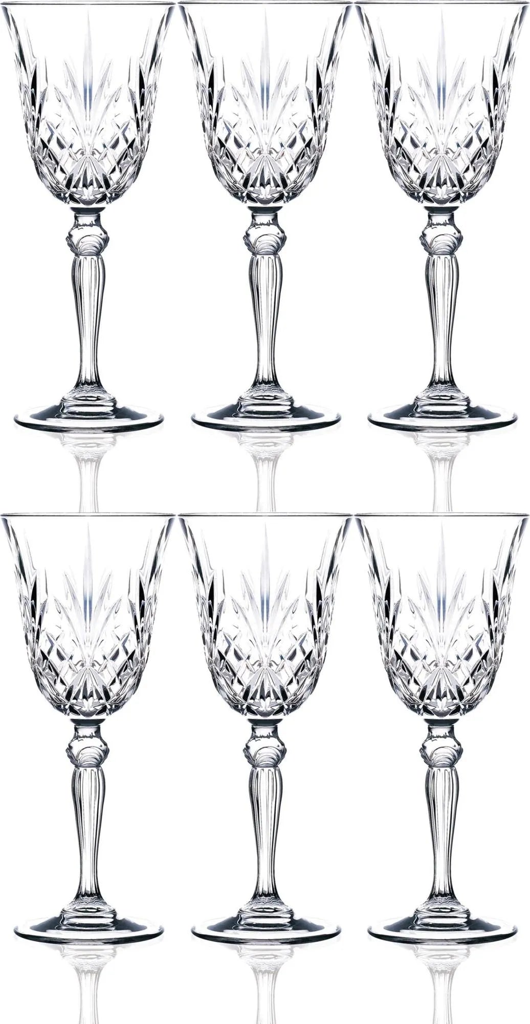 Elegantes 6er Set RCR Melodia Weingläser, 5cl, aus hochwertigem Kristallglas, bruchsicher, spülmaschinenfest, für stilvollen Weingenuss.