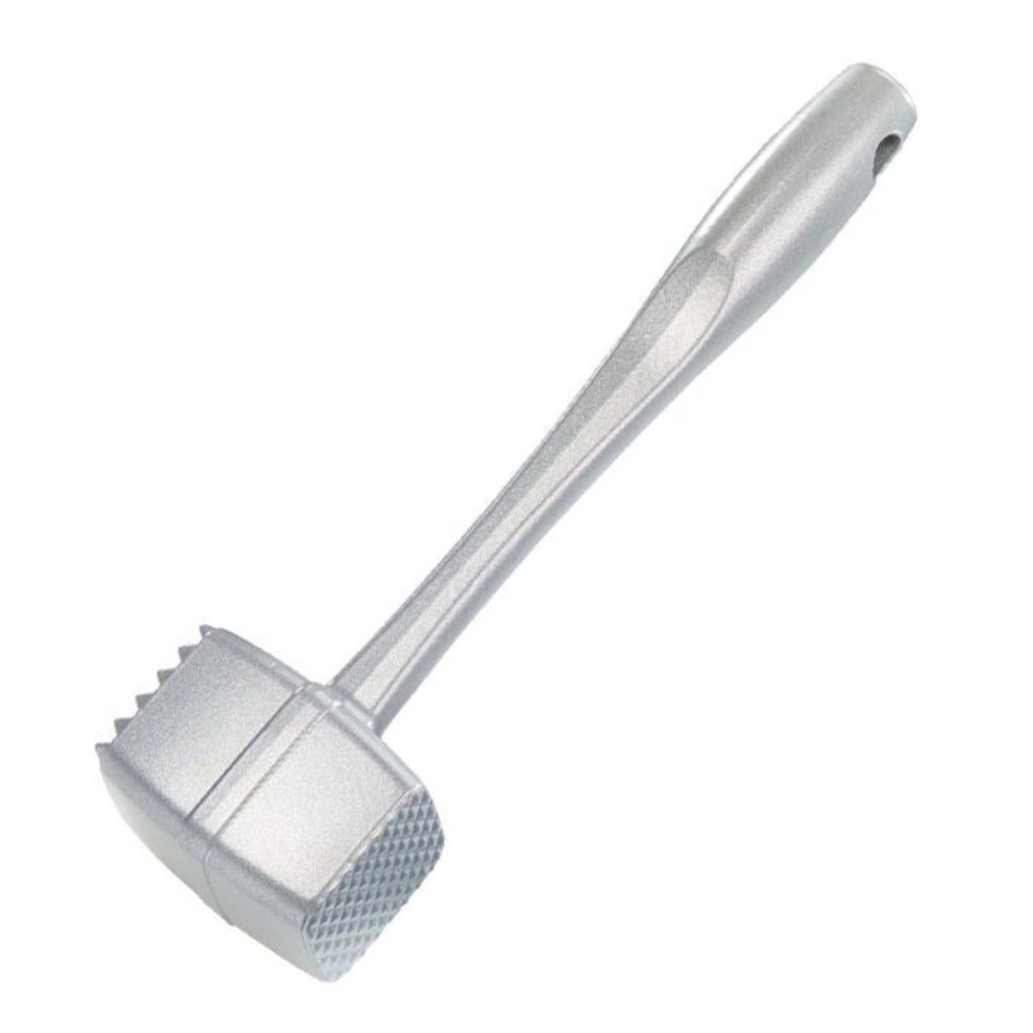 Robuster Fleischhammer von Westmark, extra schwer für müheloses Zartklopfen, mit ergonomischem Design für angenehme Handhabung in der Küche.