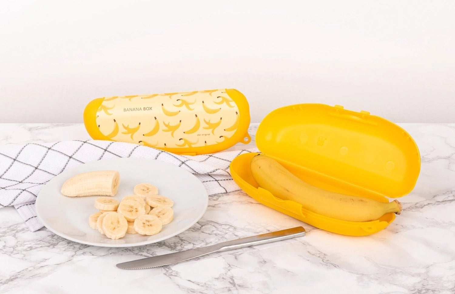 Bananenbox  223x90x50  Gelb