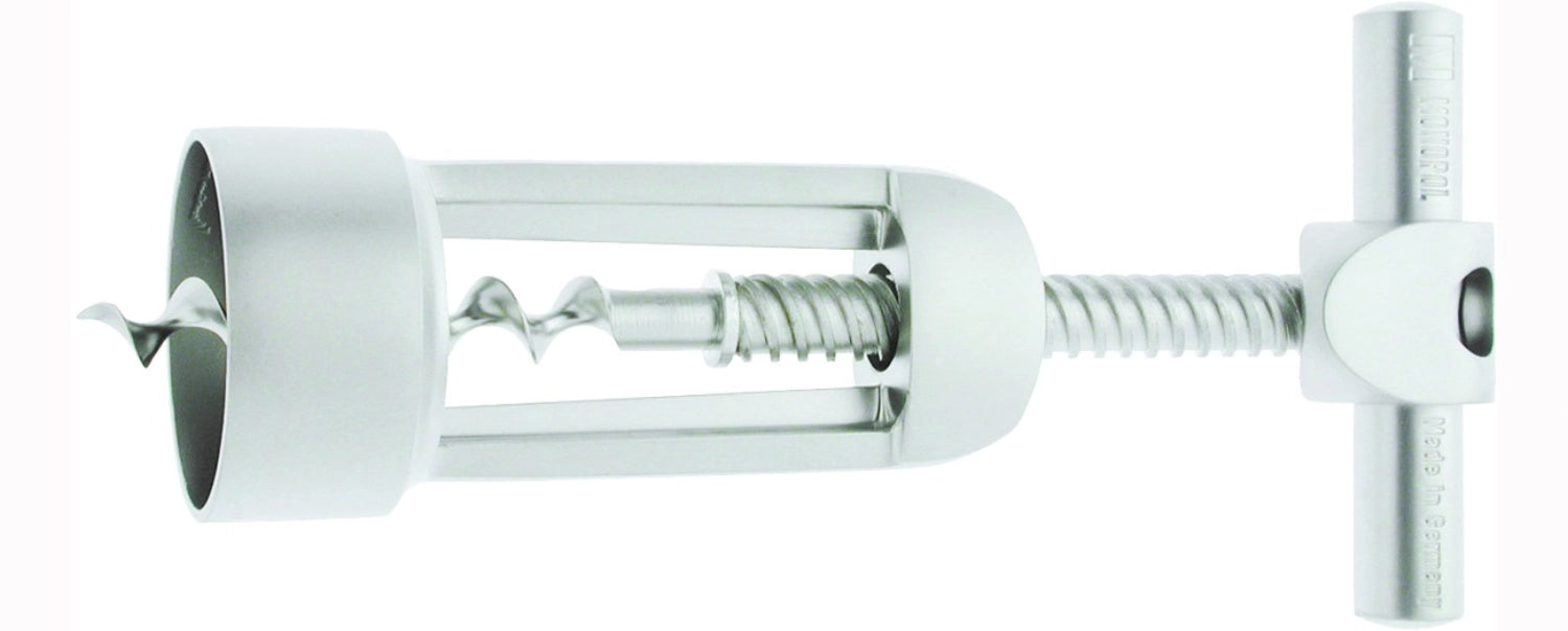 Glockenkorkenzieher Barolo, edelmattiert, 16x7x3.5cm