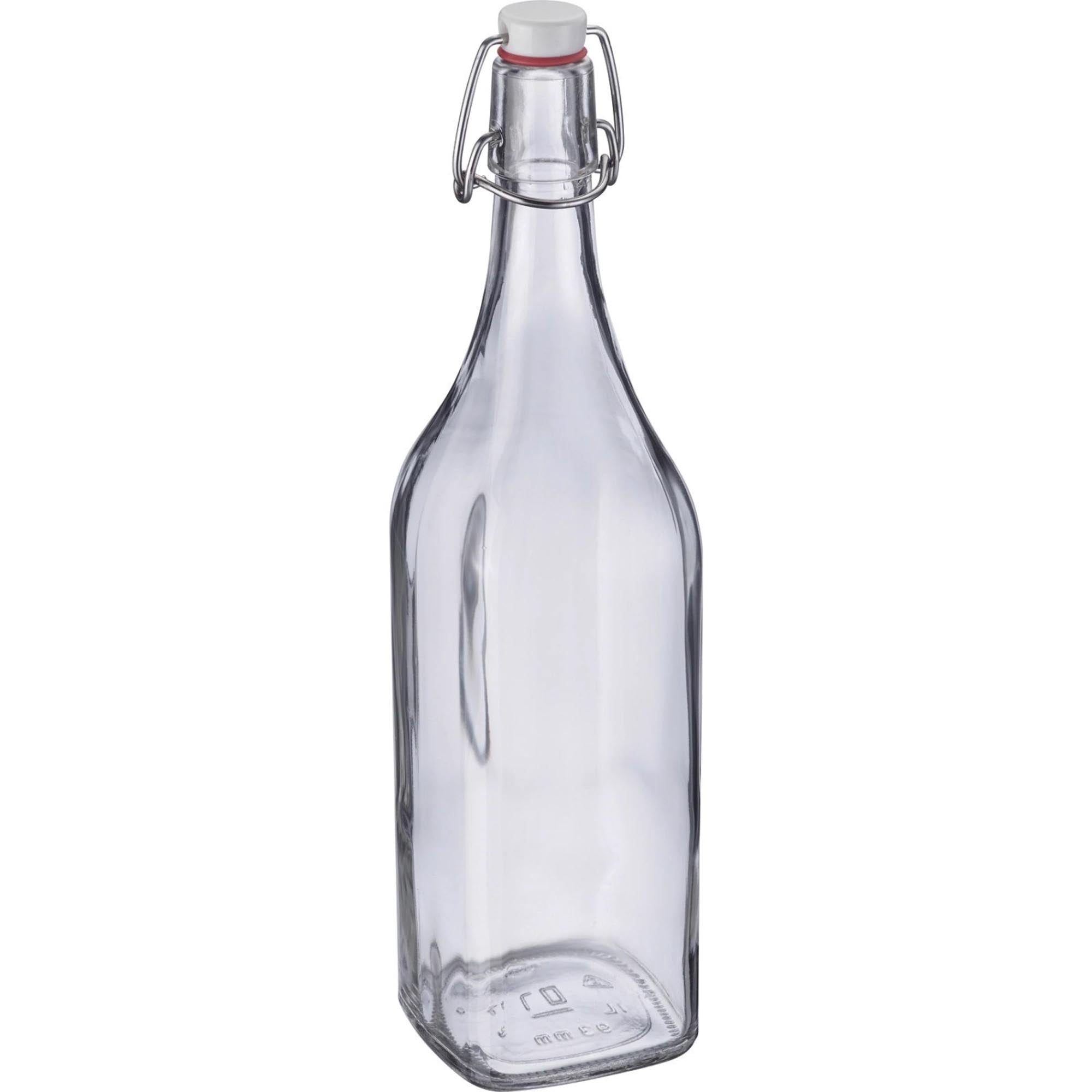 Entdecken Sie die Westmark Bügelverschlussflasche 1l mit Anhänger – stilvoll, funktional und ideal für Getränke wie Wasser und Säfte. Umweltfreundlich und spülmaschinenfest!