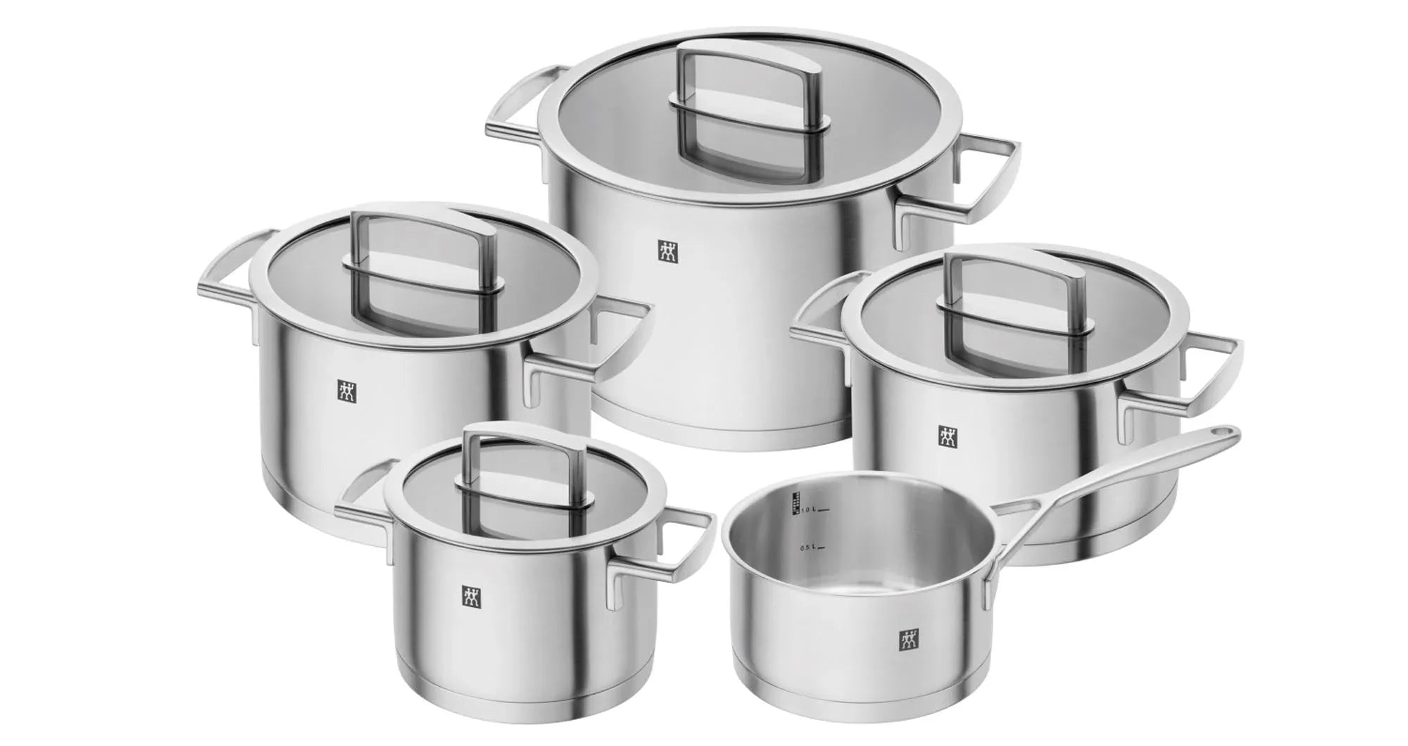 Zwilling Vitality Kochgeschirr-Set 5tlg. - KAQTU Design