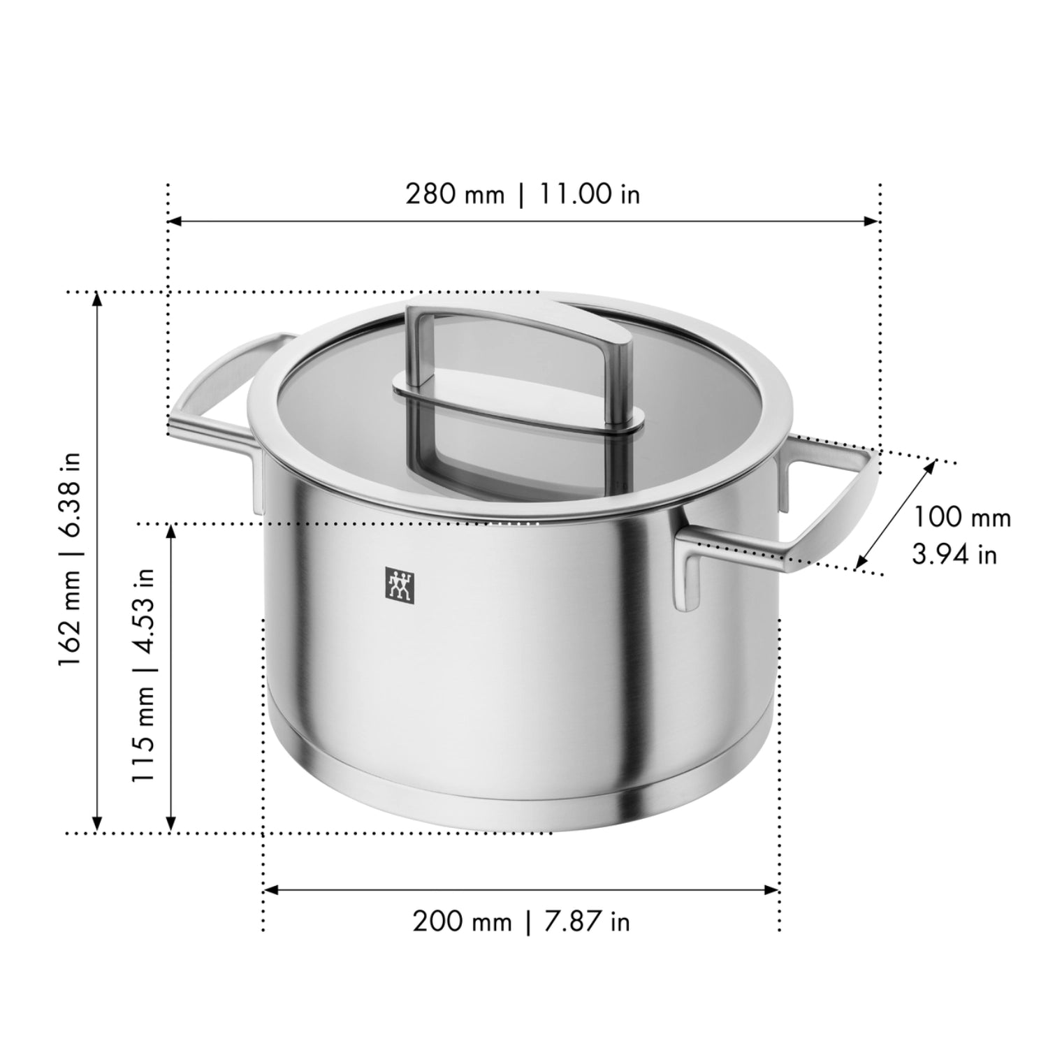 Hochwertiges 5-teiliges Kochtopfset von Zwilling Vitality, ideal für vielseitige Kochtechniken und ansprechendes Küchendesign.