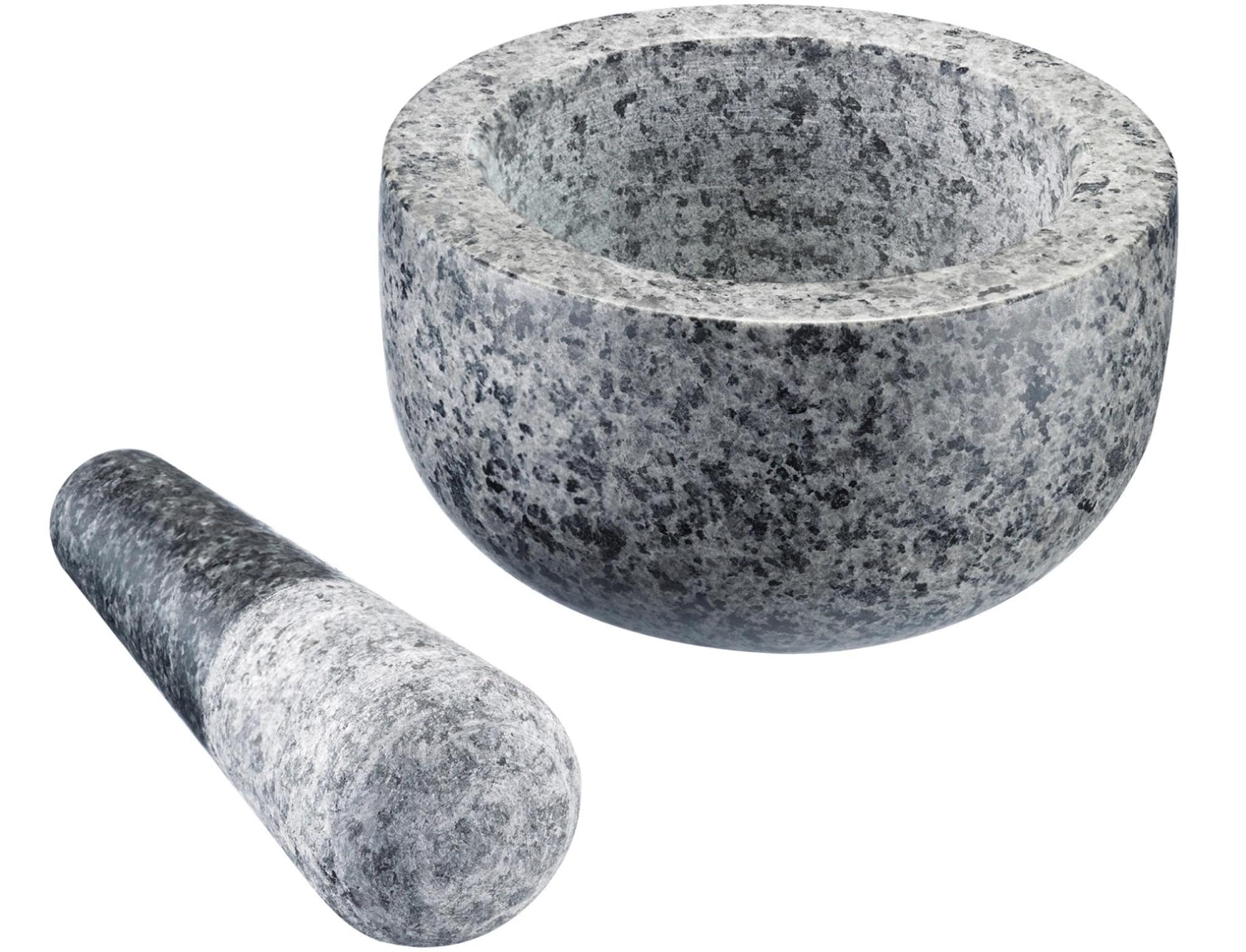 Mörser, Granit, D13cm, H7cm in Grau präsentiert im Onlineshop von KAQTU Design AG. Küchenhelfer ist von Westmark