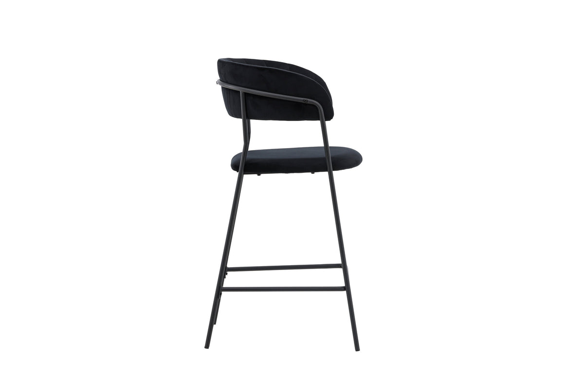 Lui Barstuhl in Schwarz präsentiert im Onlineshop von KAQTU Design AG. Barstuhl ist von Venture Home