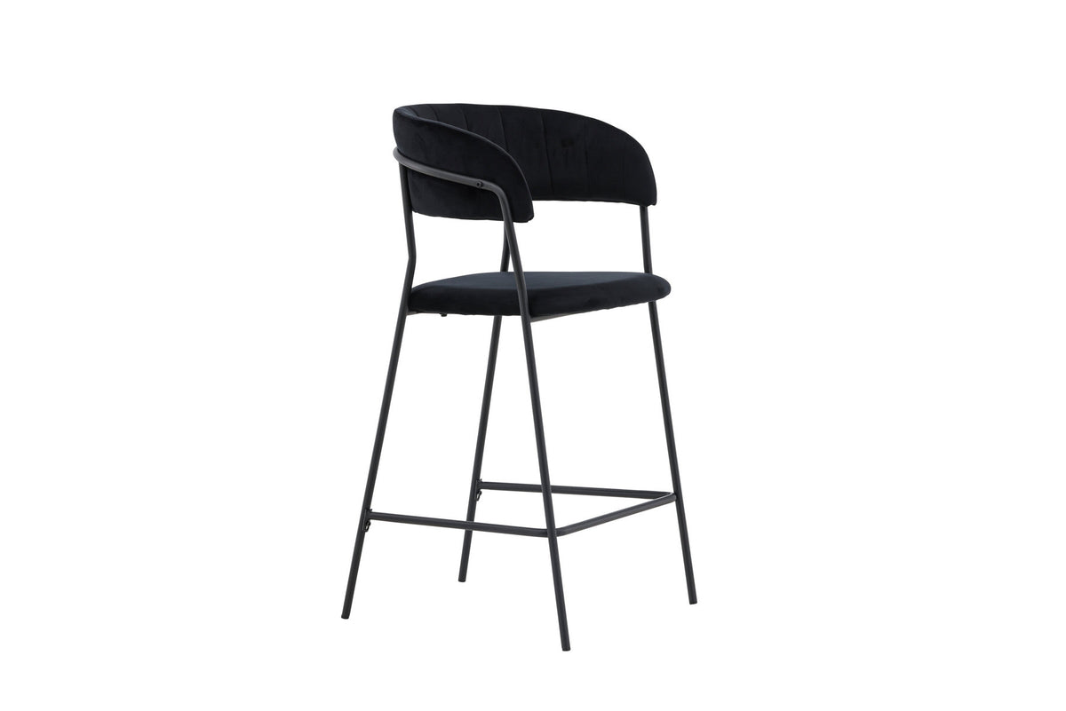 Lui Barstuhl in Schwarz präsentiert im Onlineshop von KAQTU Design AG. Barstuhl ist von Venture Home