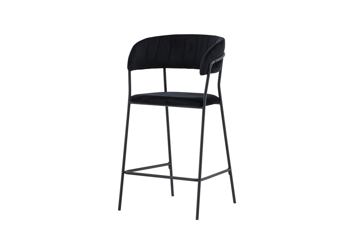Lui Barstuhl in Schwarz präsentiert im Onlineshop von KAQTU Design AG. Barstuhl ist von Venture Home