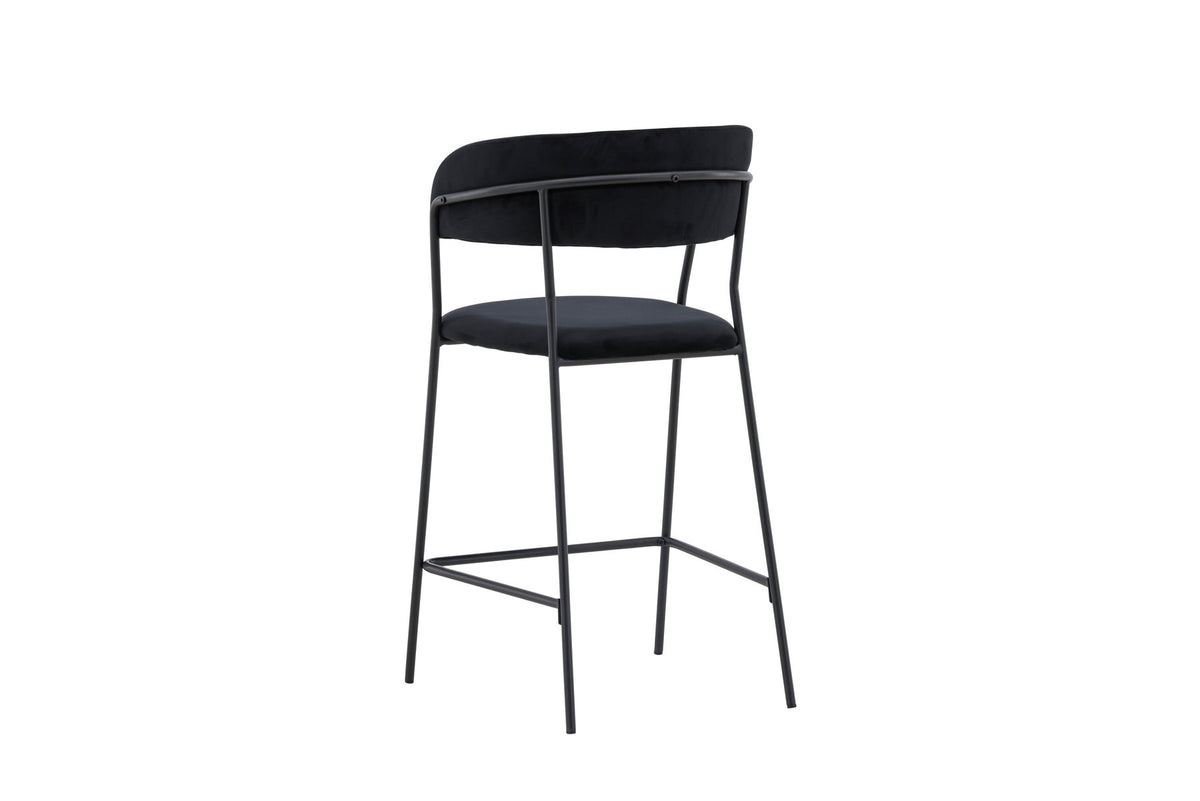Lui Barstuhl in Schwarz präsentiert im Onlineshop von KAQTU Design AG. Barstuhl ist von Venture Home